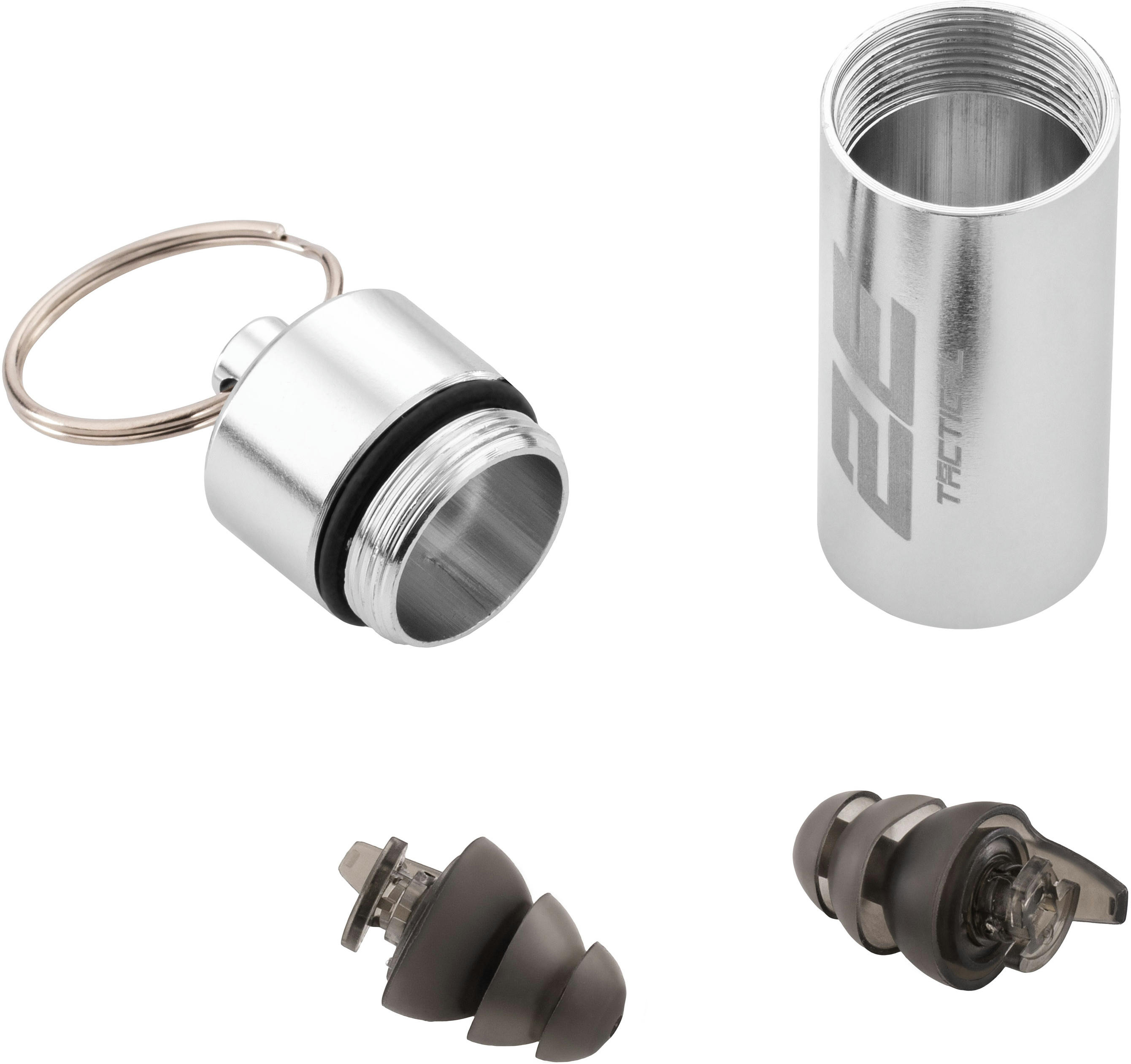 Беруші захисні 2E Switch EP1 Black з перемикачем, M, NRR 22/14 dB, пасивні (2E-EPWS1MBK)фото