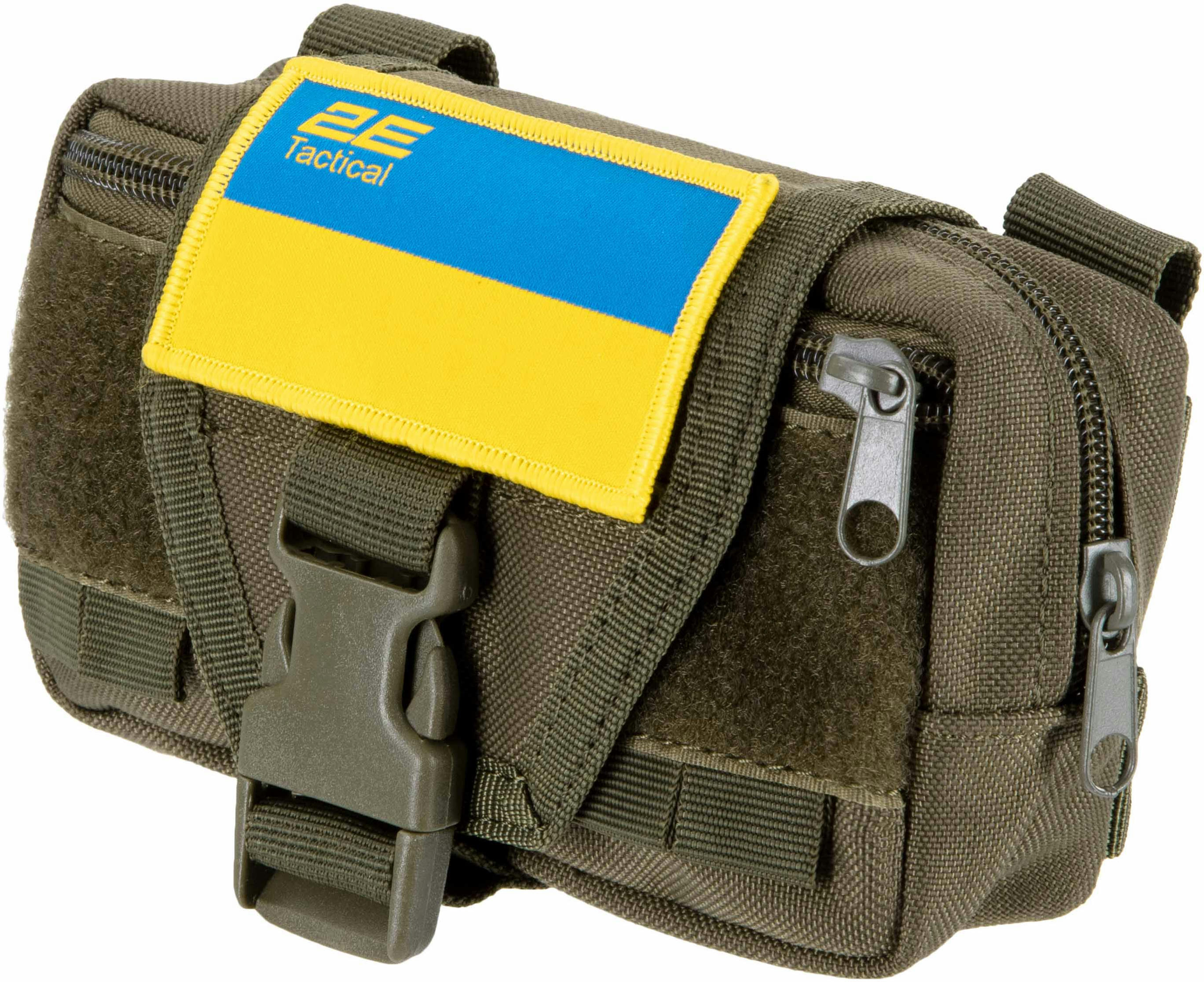 Тактический ремень с 5-ю подсумками, 2Е, камуфляж. (2E-MILTACBELT-Y5PCH-OG) фото 11