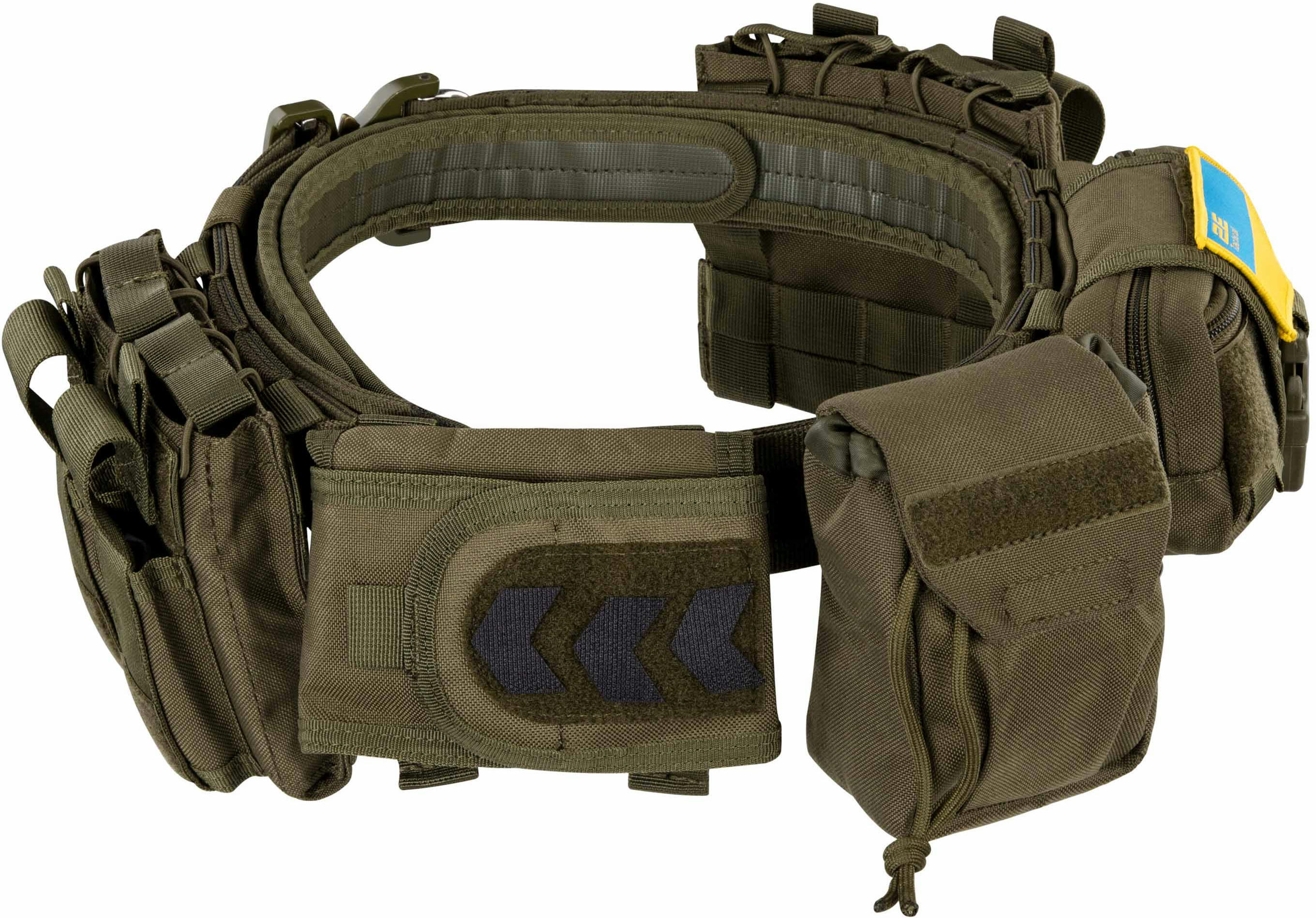 Тактический ремень с 5-ю подсумками, 2Е, камуфляж. (2E-MILTACBELT-Y5PCH-OG) фото 3