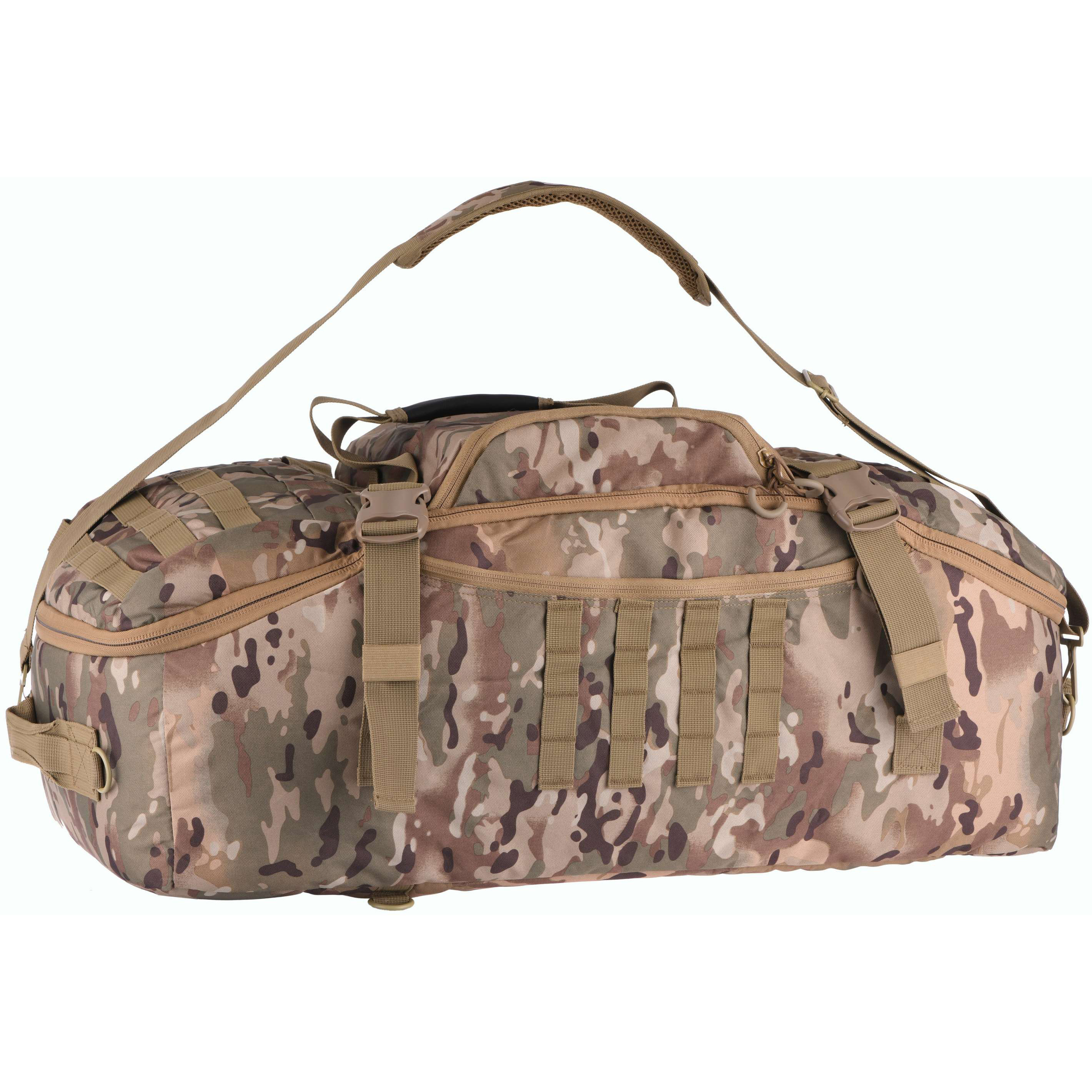 Тактична сумка-баул/рюкзак XL, 2Е, камуфляж (2E-MILDUFBKP-XL-MC)фото14