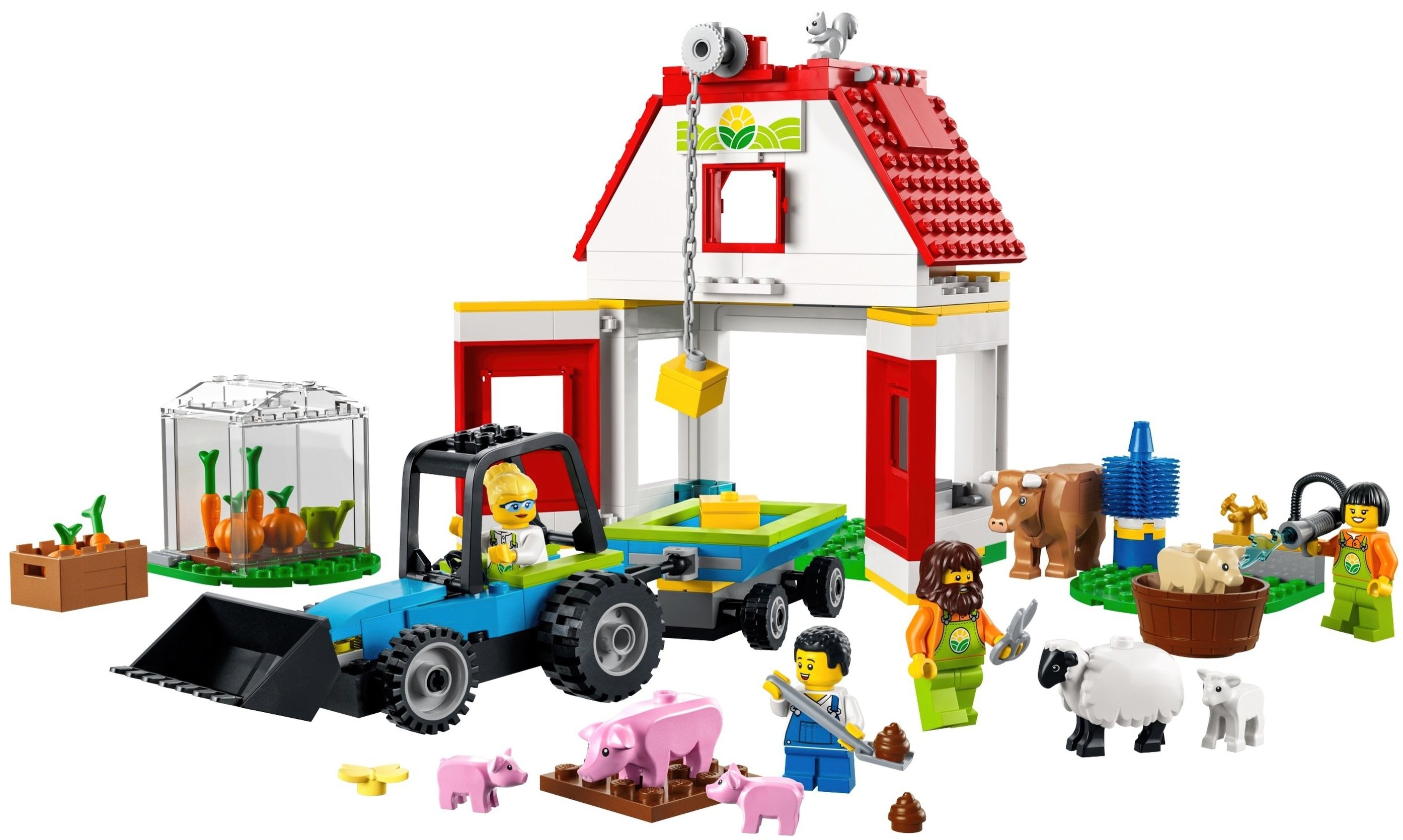 LEGO 60346 City Farm Животные на ферме и в хлеву фото 8