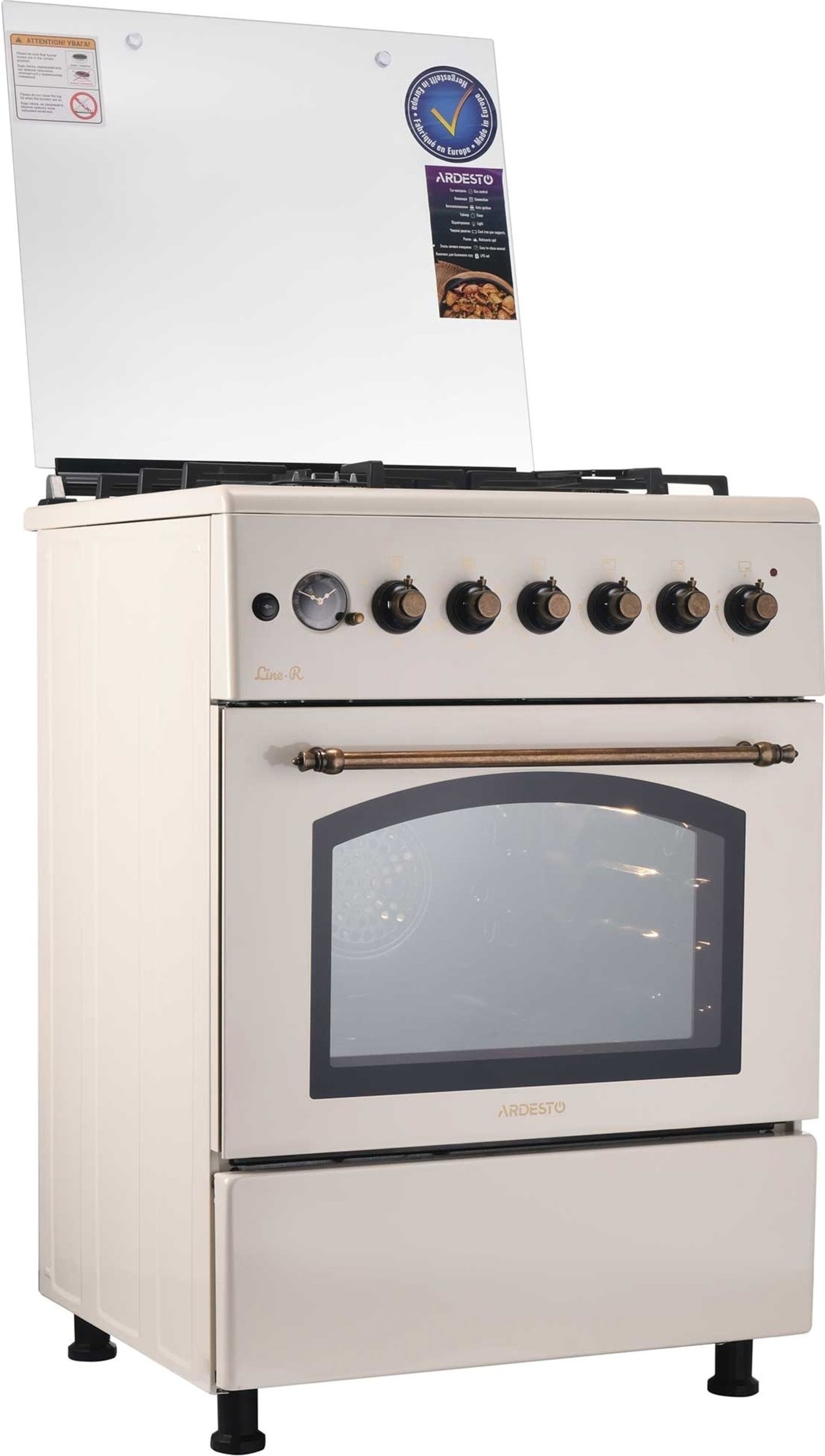 Плита комбінована ARDESTO FSCF-C607CRфото7