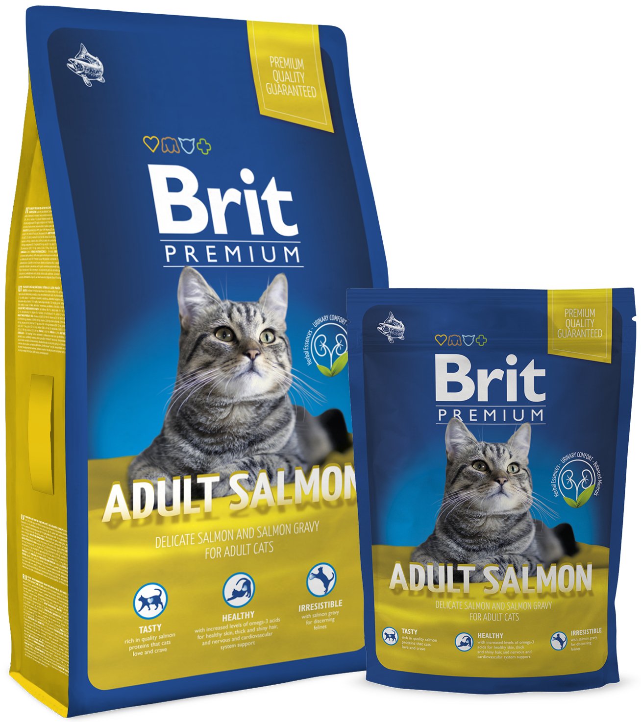 Сухой корм для кошек Brit Premium Cat Adult Salmon 0,8 кг фото 4