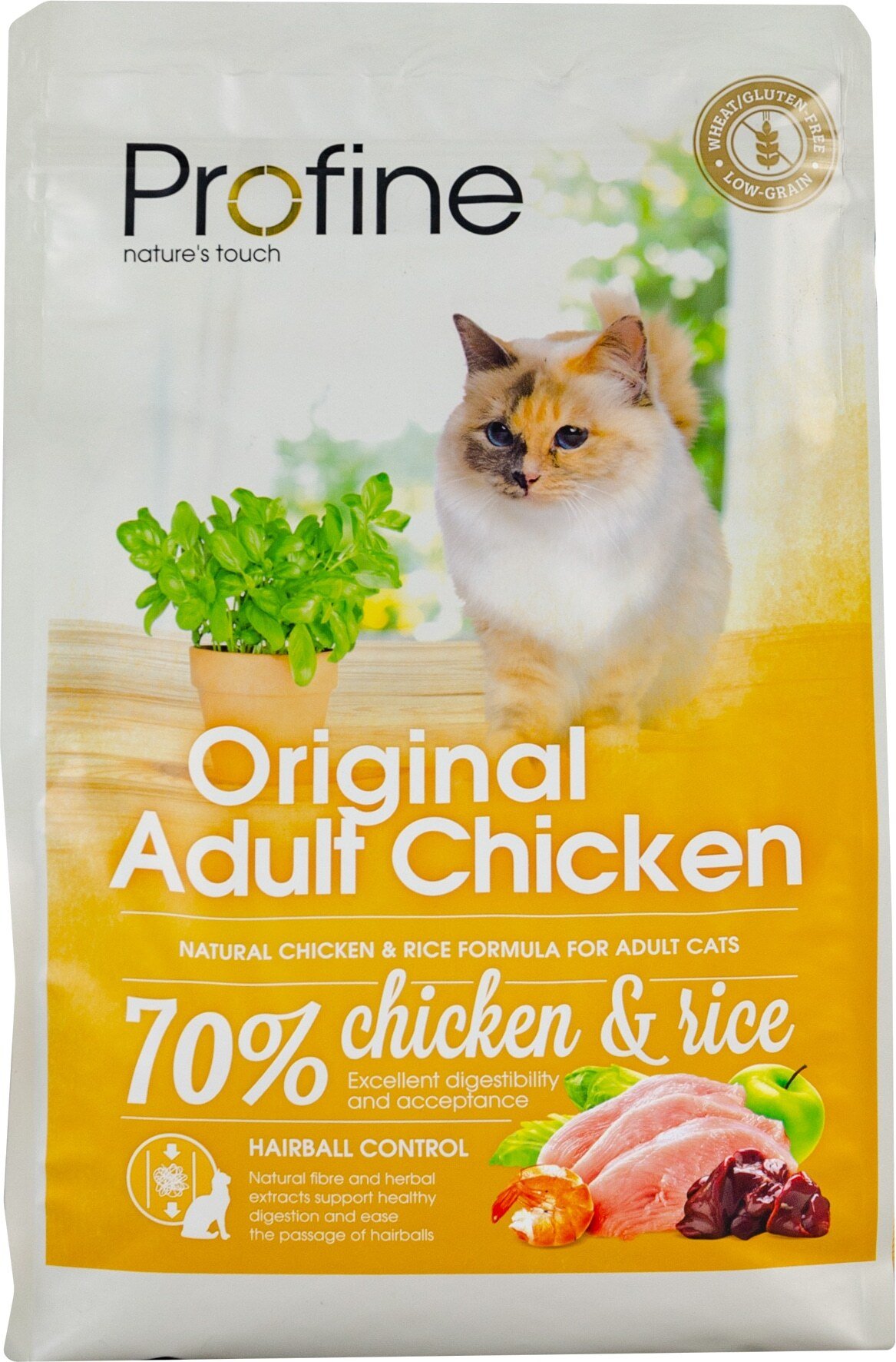 Сухой корм для взрослых котов Profine Cat Original Adult с курицей и рисом 2 кг фото 5