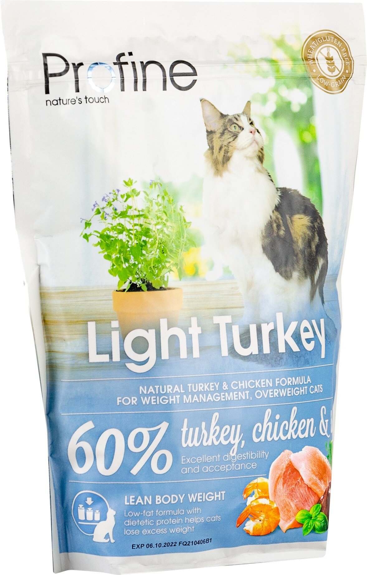 Сухий корм для котів з надмірною вагою Profine Cat Light з індичкою, куркою та рисом 0,3 кгфото4
