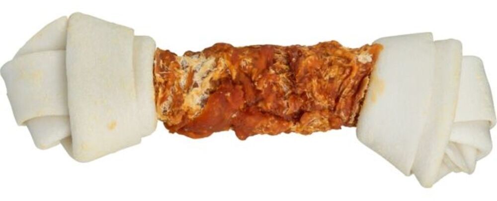 Лакомство для собак кость с куриным филе для собак Trixie DentaFun 25см/220гр фото 2