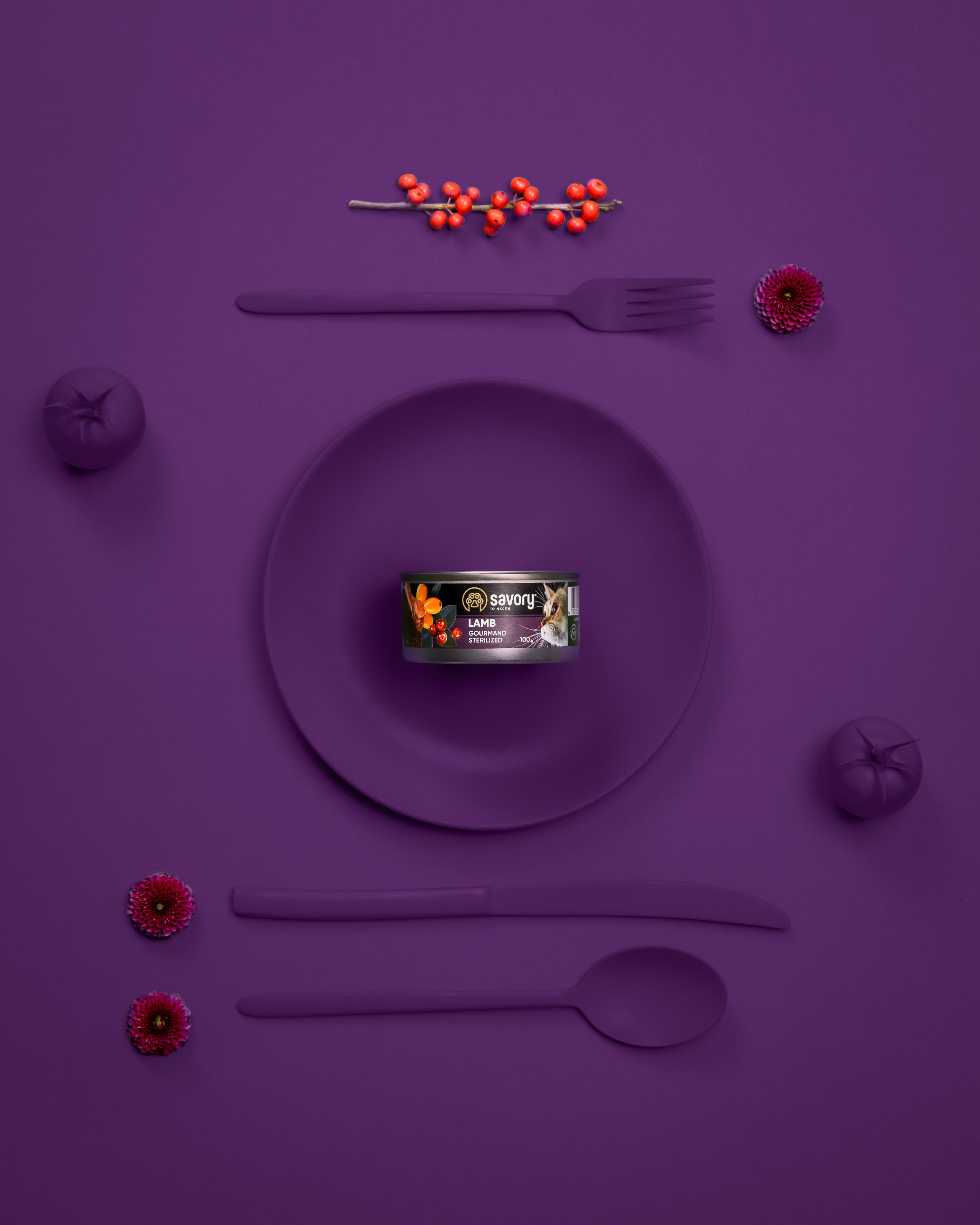 Влажный корм для котов Savory Adult Sterilised ягненок 100г фото 6