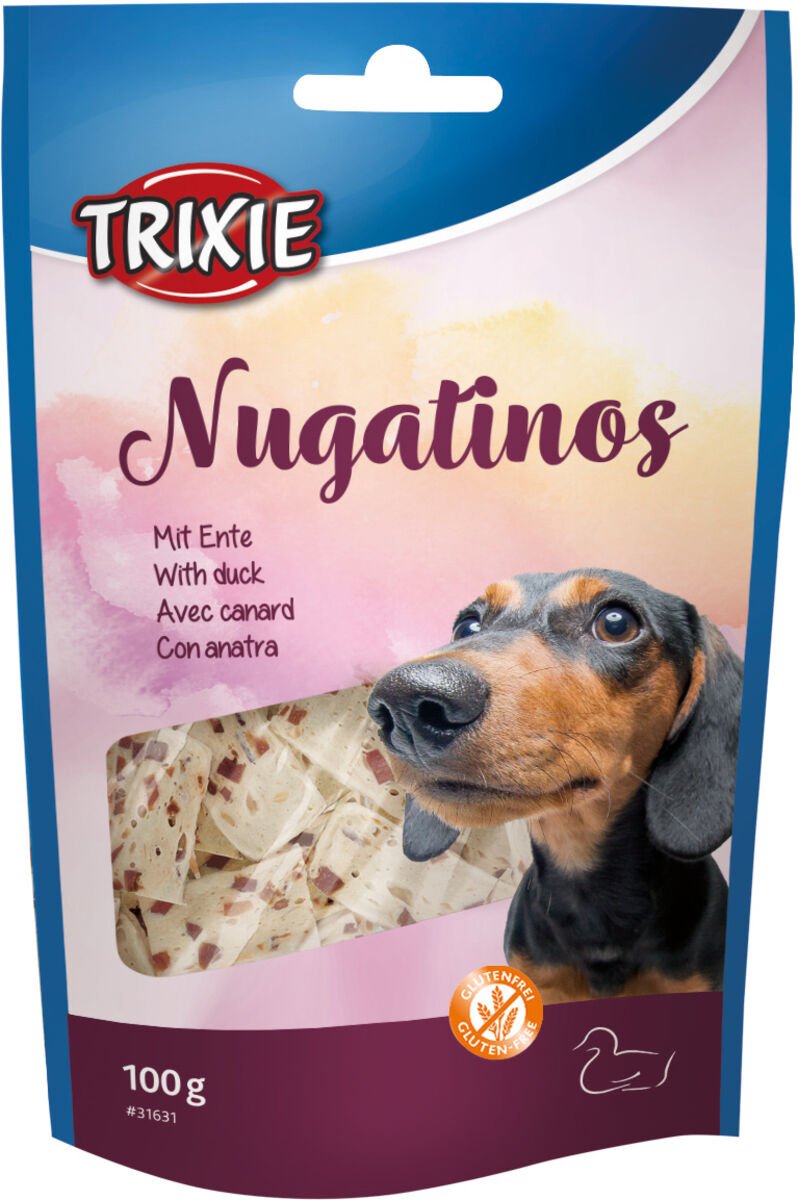Ласощі для собак Trixie Nugatinos качка, 100гфото4