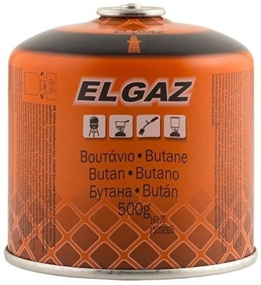 Комплект Газовая горелка + баллон-картридж газовый EL GAZ ELG-215 + ELG-800 (ELG-215CGE_ELG-800) фото 4