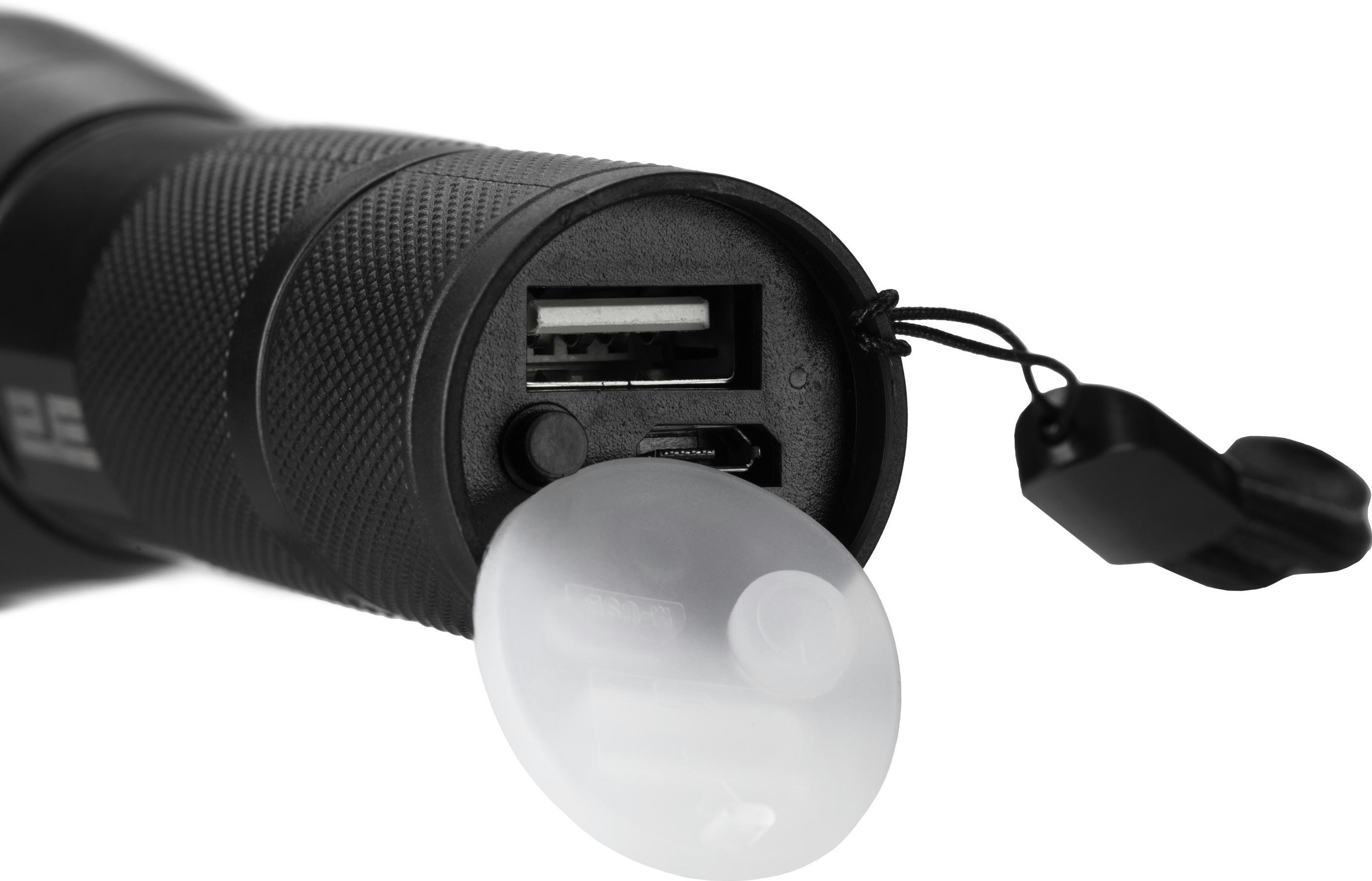 Фонарь ручной 2E, 1200 люмен, USB, 1200 мАч, T6 LED (2E-FLYB1812BI) фото 6