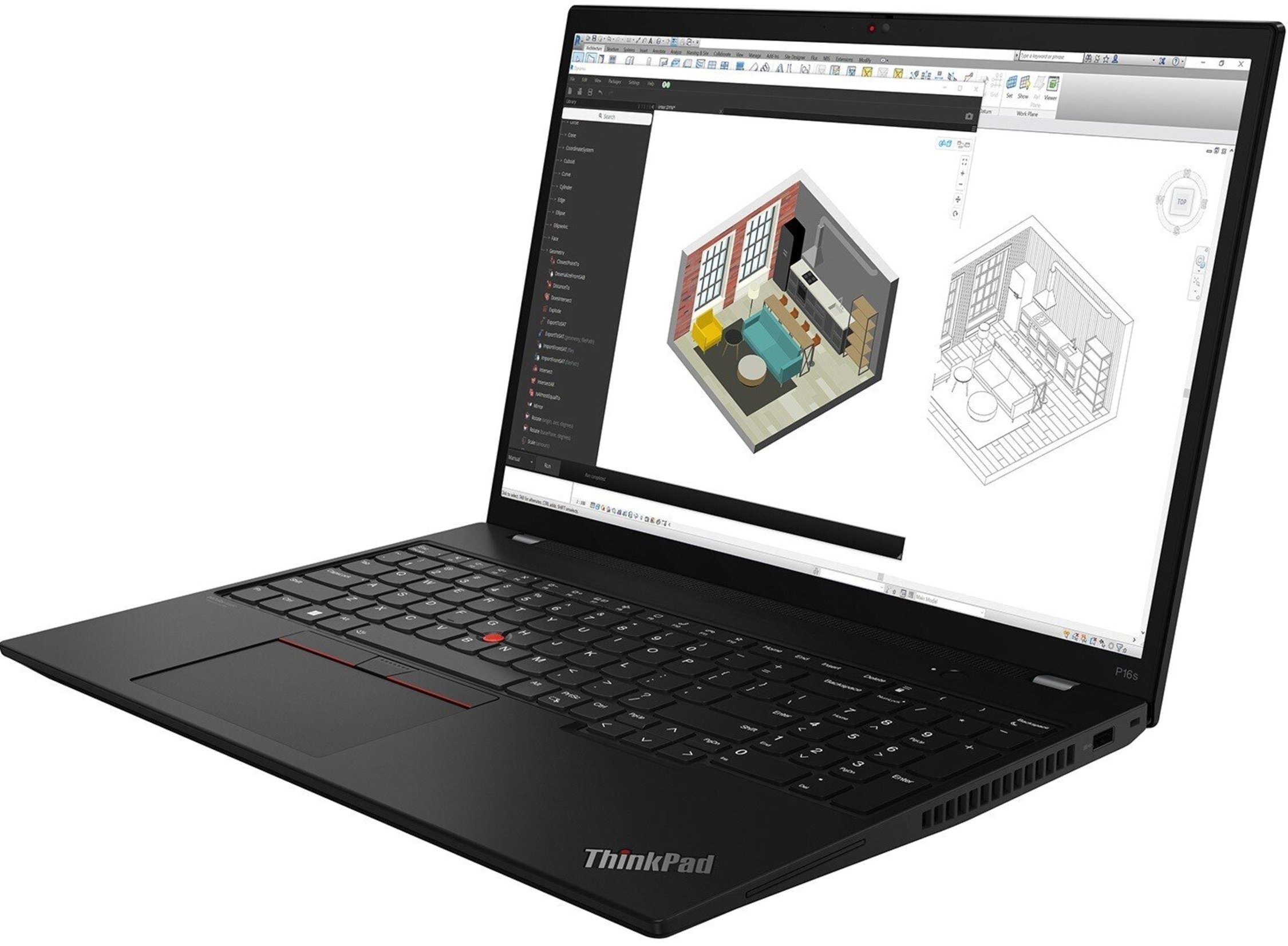 Ноутбук LENOVO ThinkPad P16s AMD G1 T (21CK002YRA) фото 3