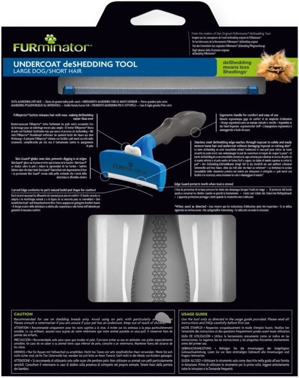 Фурмінатор FURminator для собак з короткою шерстю Short Hair розмір Lфото