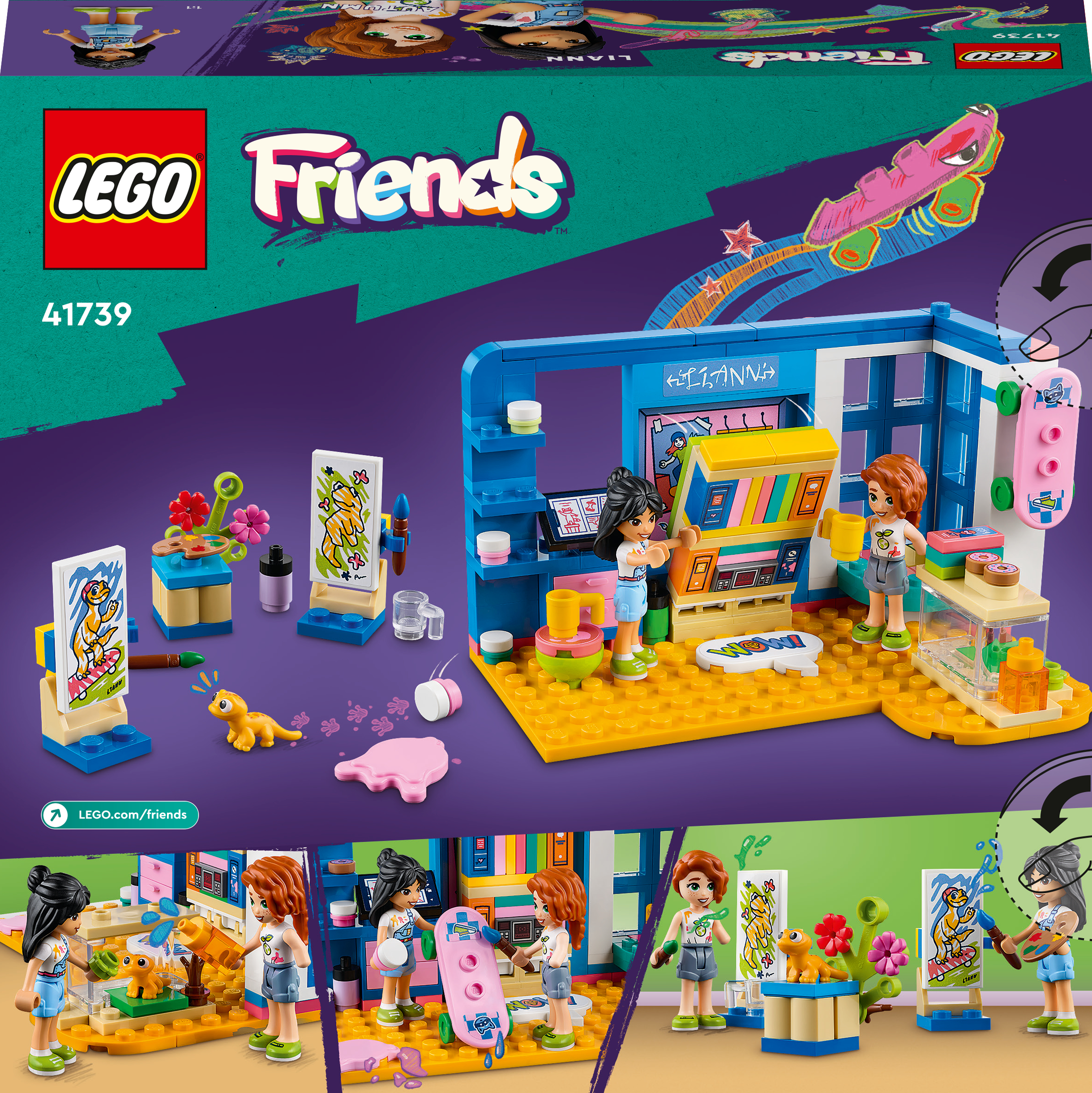 LEGO 41739 Friends Комната Лиан фото 12