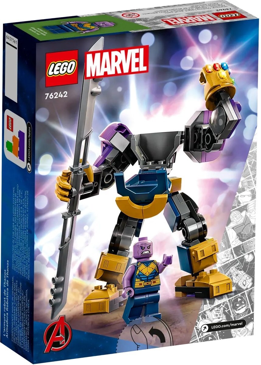 LEGO 76242 Super Heroes Робоброня Таноса фото 2