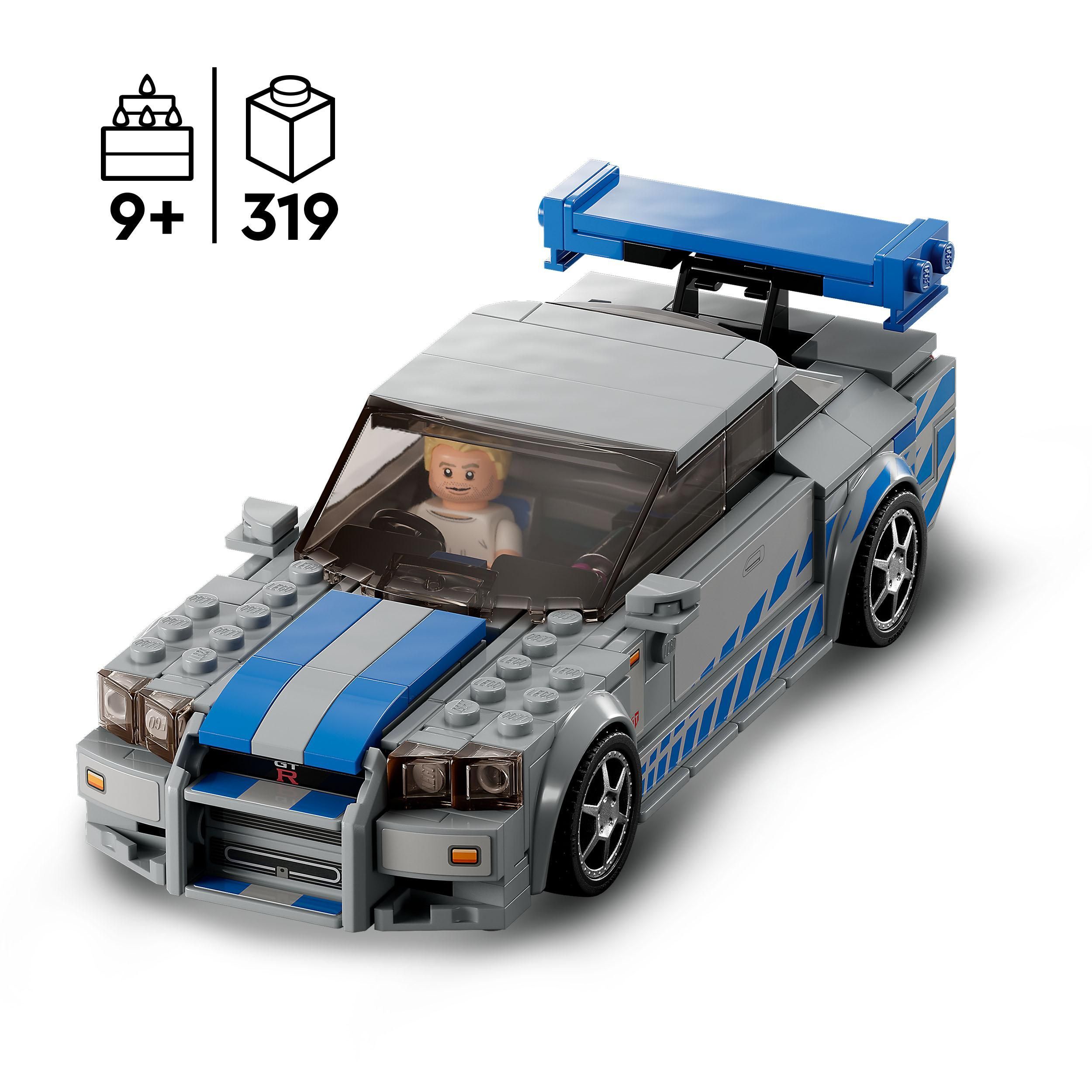 LEGO 76917 Speed Champions «Двойной форсаж» Nissan Skyline GT-R (R34) фото 2