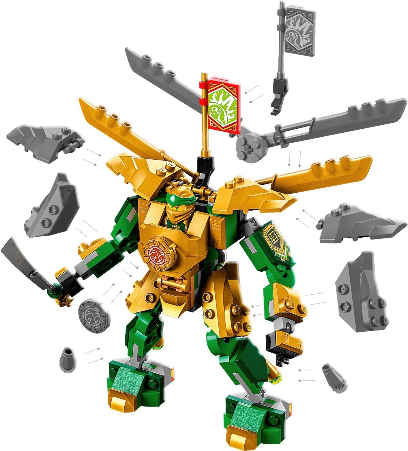 LEGO 71781 Ninjago Битва робота Ллойда EVOфото4
