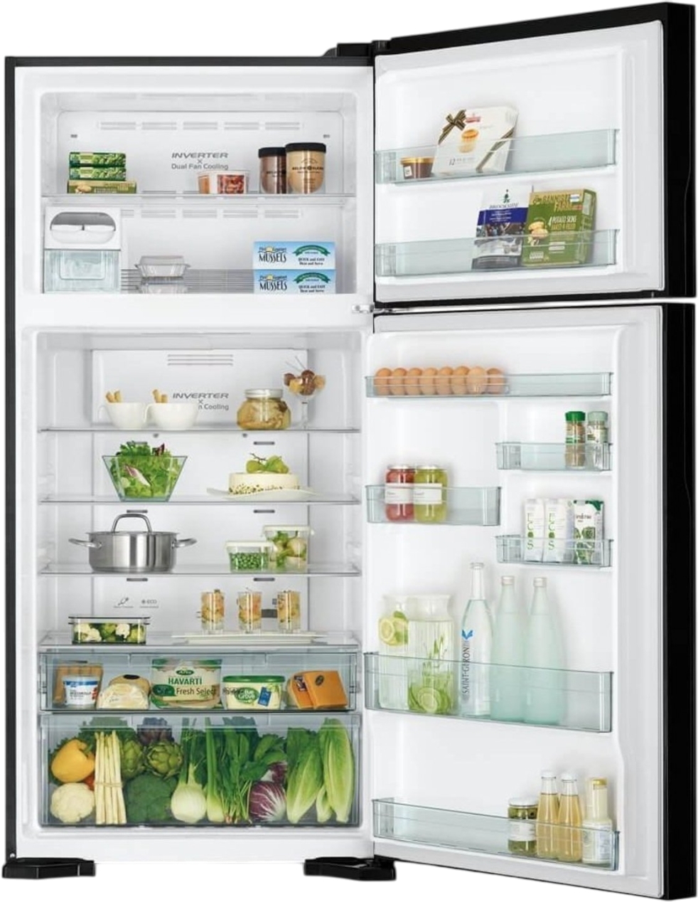 Холодильник Hitachi R-V660PUC7-1BBKфото