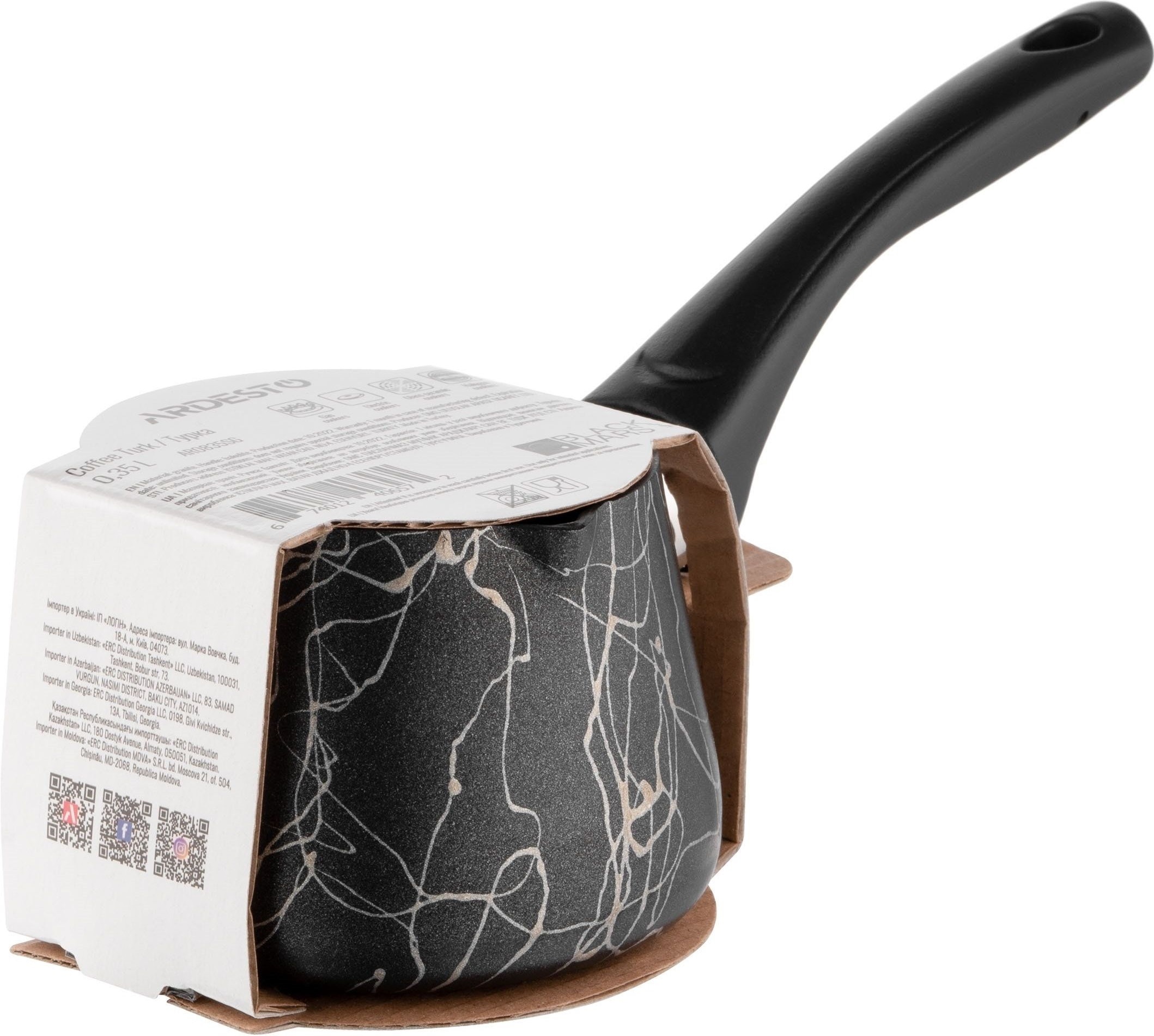 Турка ARDESTO Black Mars, 0.35 л, (AR0835SG)фото5