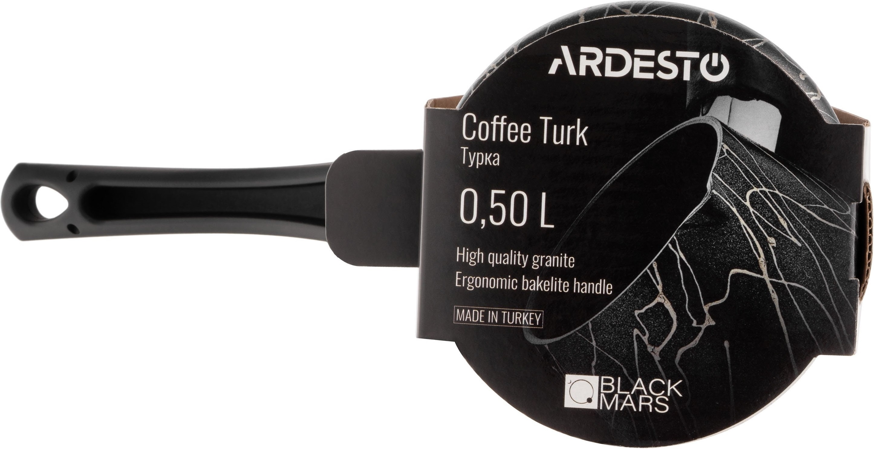 Турка ARDESTO Black Mars, 0.5 л, (AR0850SG)фото5
