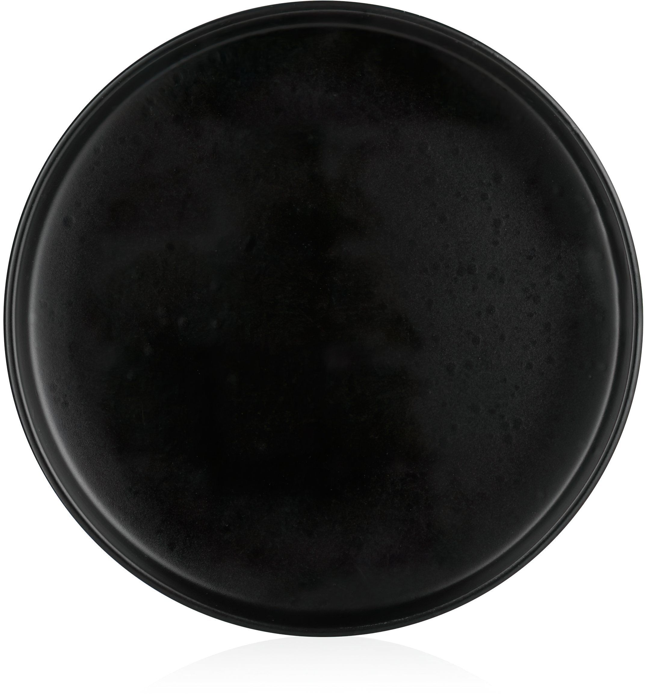 Тарілка Dessert Ardesto Trento, 20,5 см, чорна, кераміка (AR2920TB)фото5