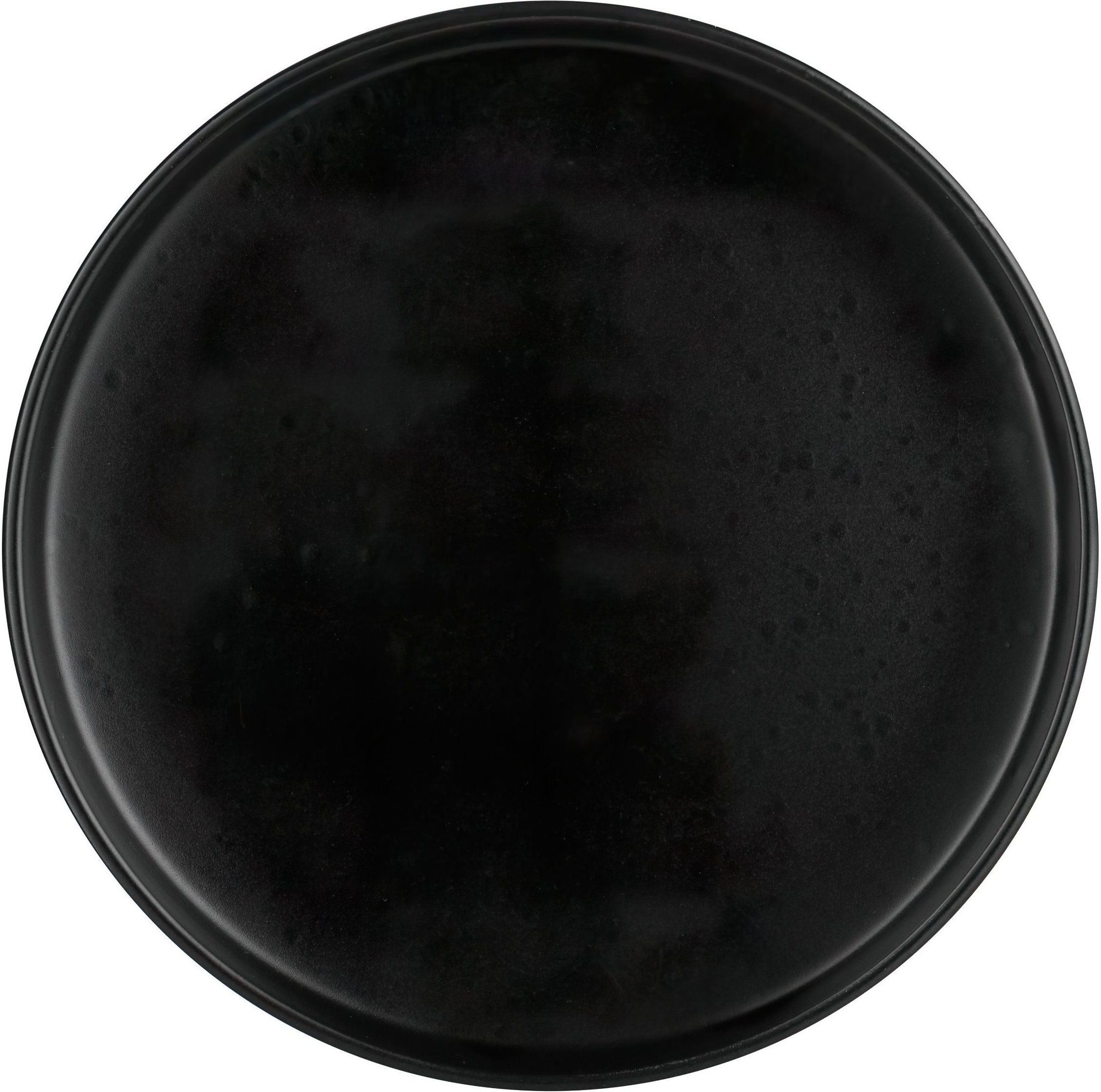 Тарілка Dessert ARDESTO Trento, 20,5 см, чорна, кераміка (AR2920TB)фото