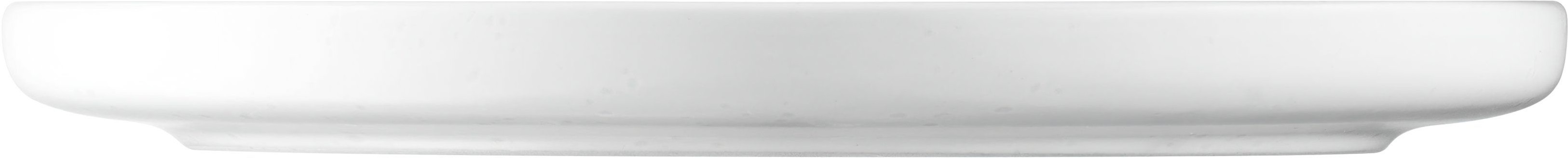 Тарілка обідня ARDESTO Trento, 26,5 см, біла, кераміка (AR2926TW)фото