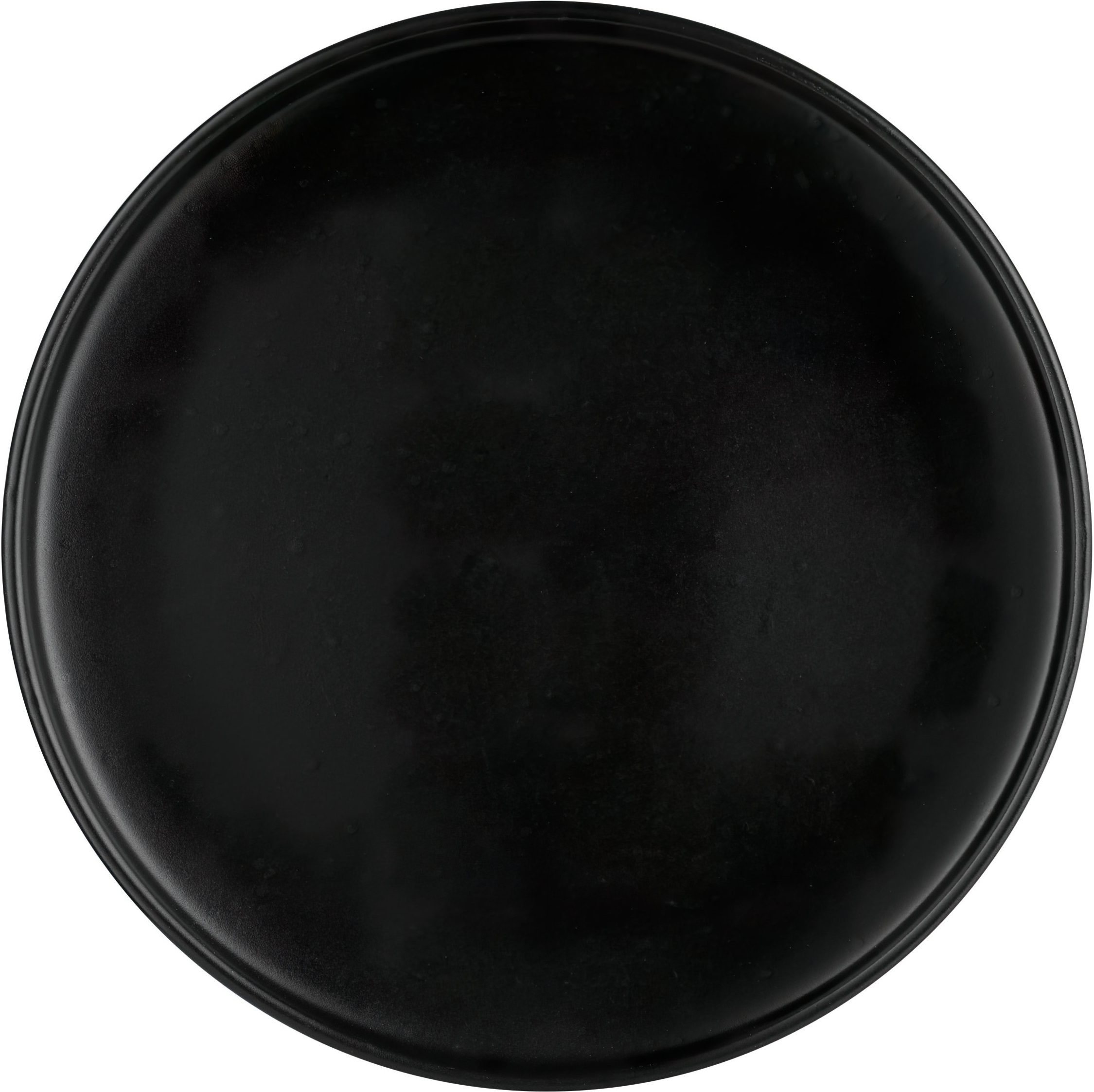 Тарілка обідня ARDESTO Trento, 26,5 см, чорна, кераміка (AR2926TB)фото