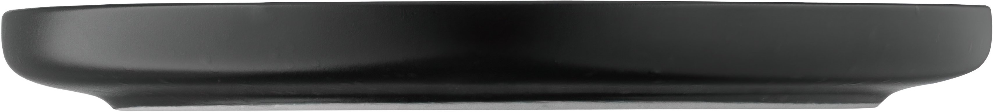 Тарілка обідня ARDESTO Trento, 26,5 см, чорна, кераміка (AR2926TB)фото