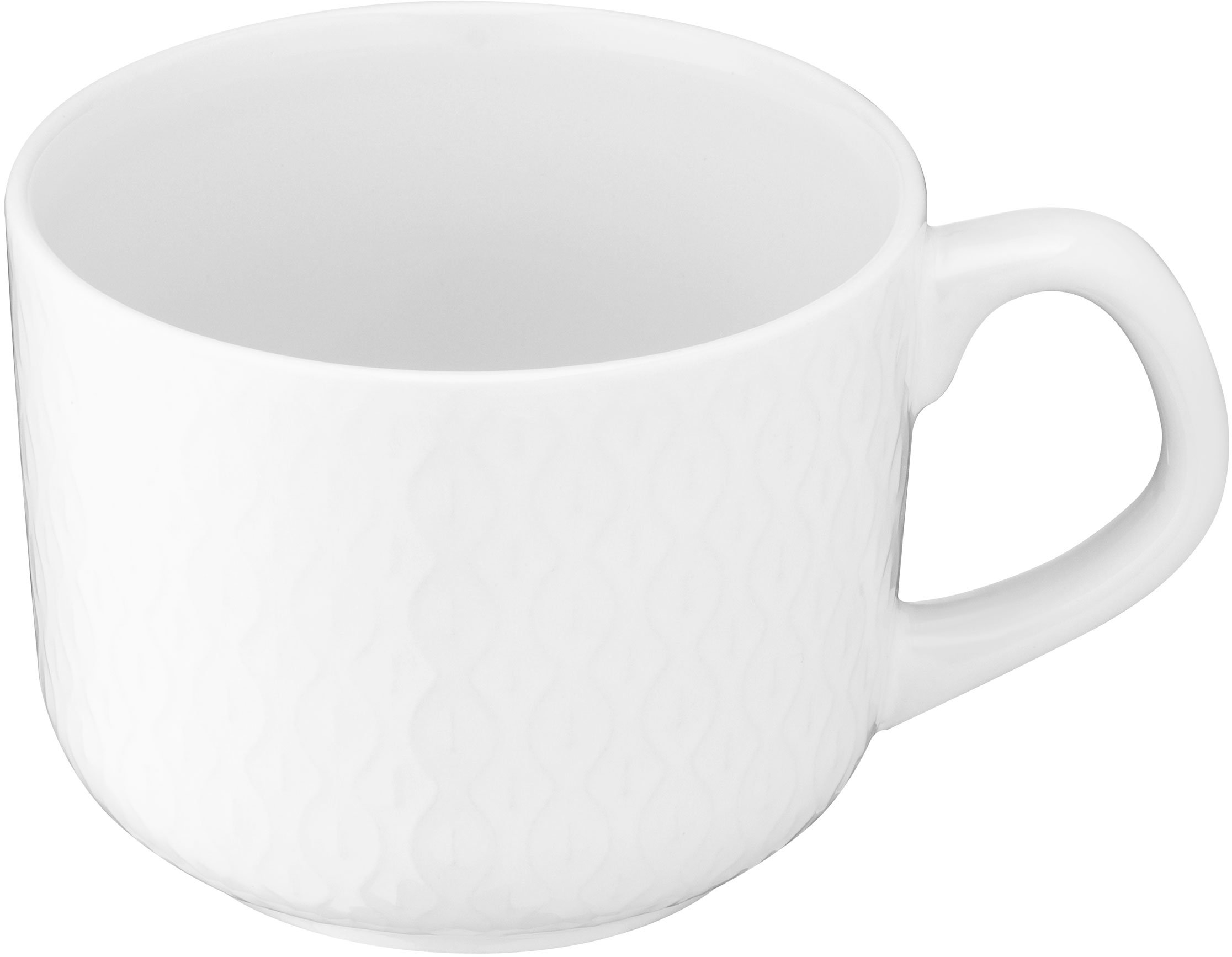 Чашка Ardesto Jumbo, 750 мл, белая, керамика (AR3484WH) фото 2