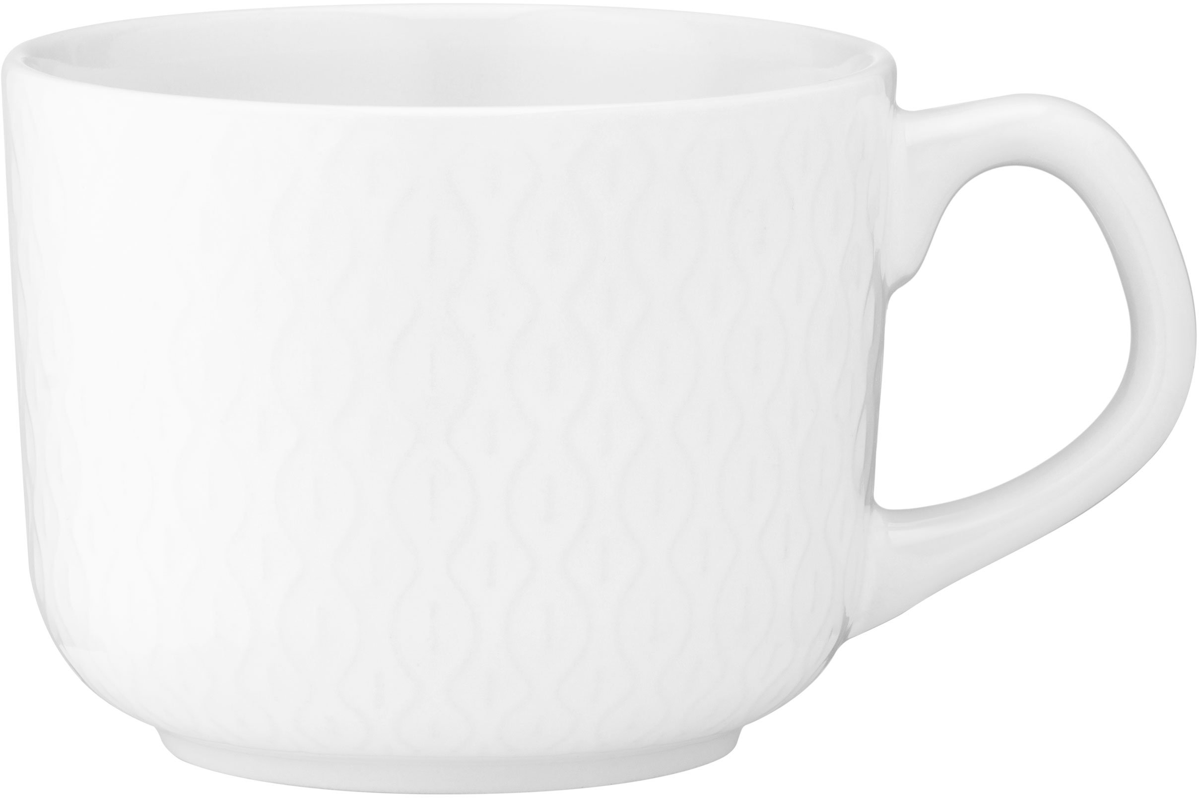 Чашка Ardesto Jumbo, 750 мл, белая, керамика (AR3484WH) фото 4