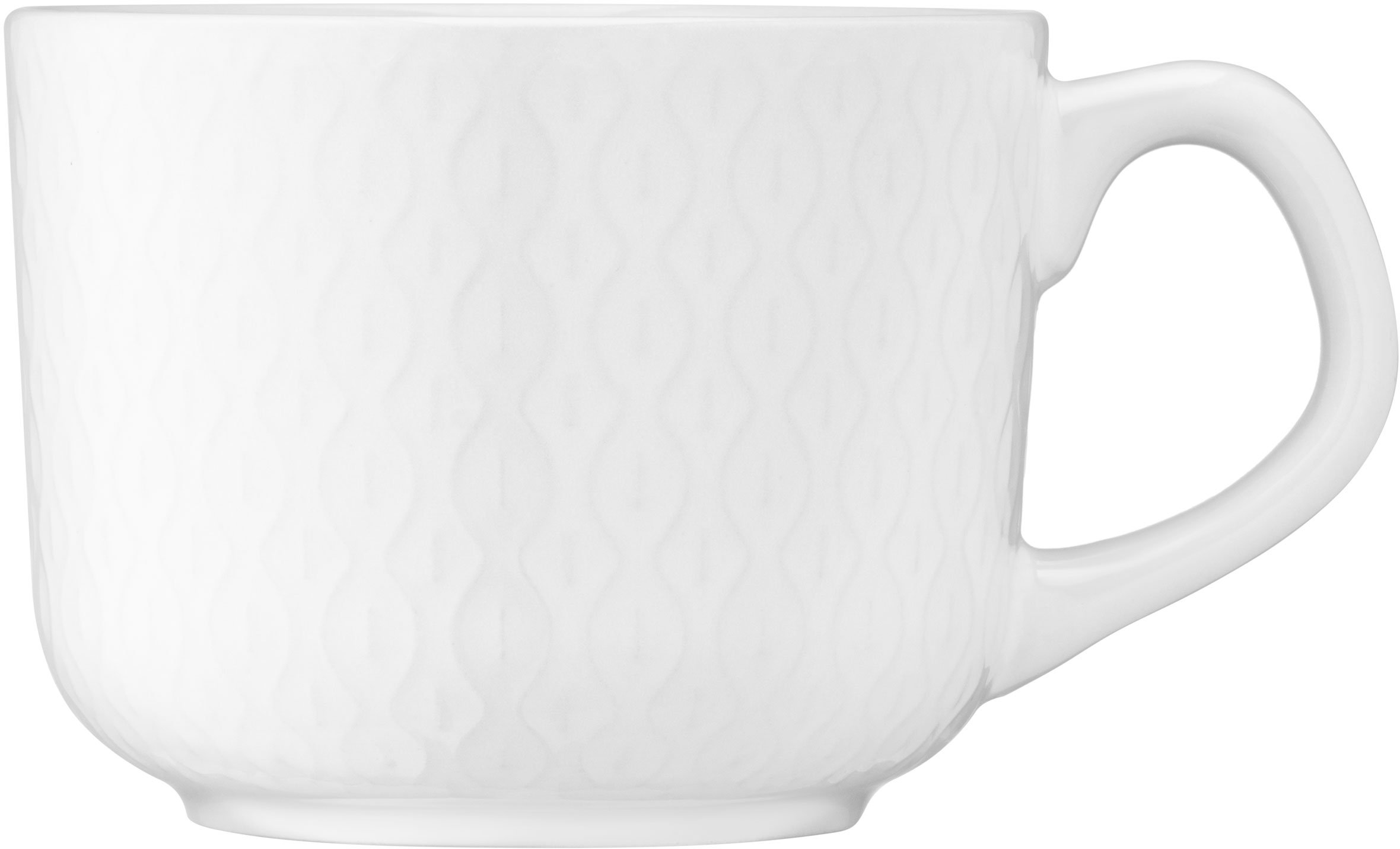Чашка Ardesto Jumbo, 750 мл, белая, керамика (AR3484WH) фото 3