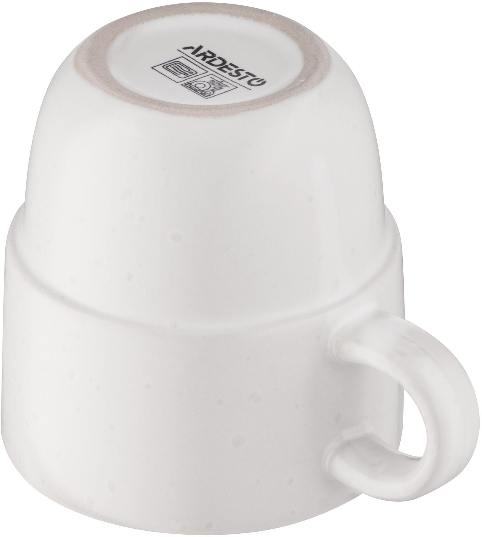 Чашка Ardesto Trento, 390 мл, біла, кераміка (AR2939TW)фото5