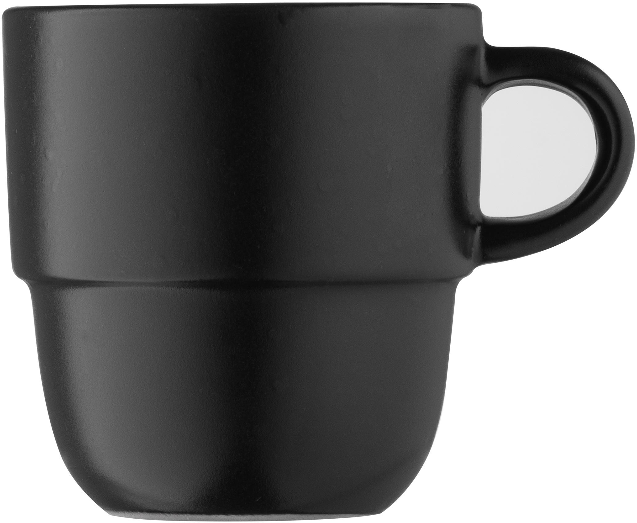 Чашка Ardesto Trento, 390 мл, черная, керамика (AR2939TB) фото 3