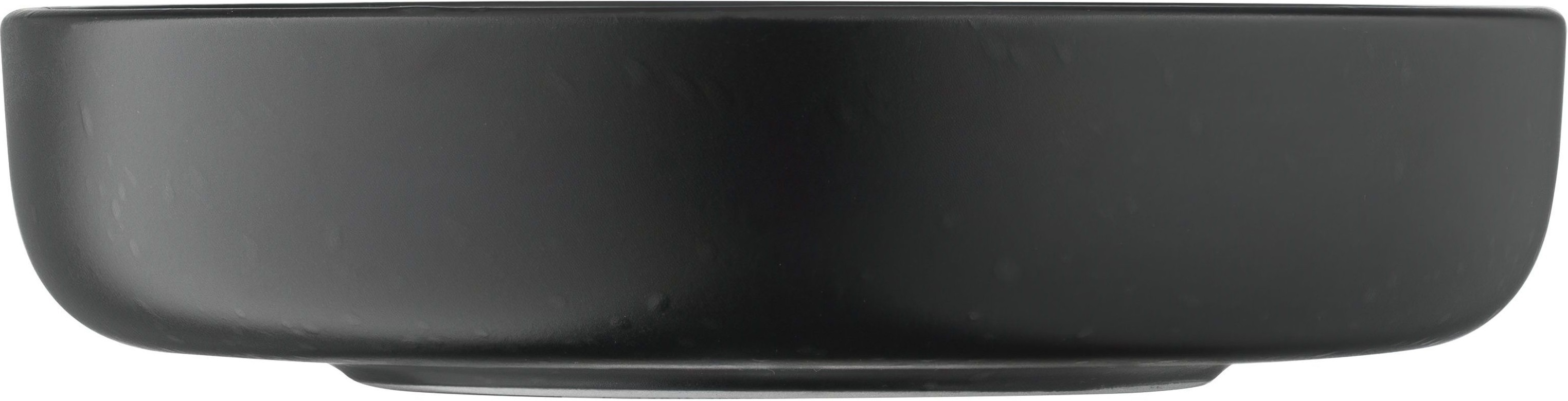 Тарілка супова ARDESTO Trento, 21,5 см, чорна, кераміка (AR2921TB)фото