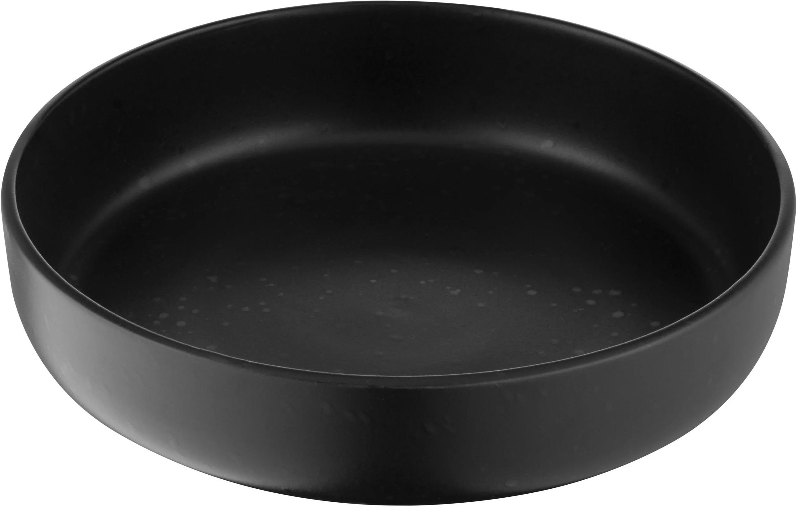 Тарілка супова ARDESTO Trento, 21,5 см, чорна, кераміка (AR2921TB)фото