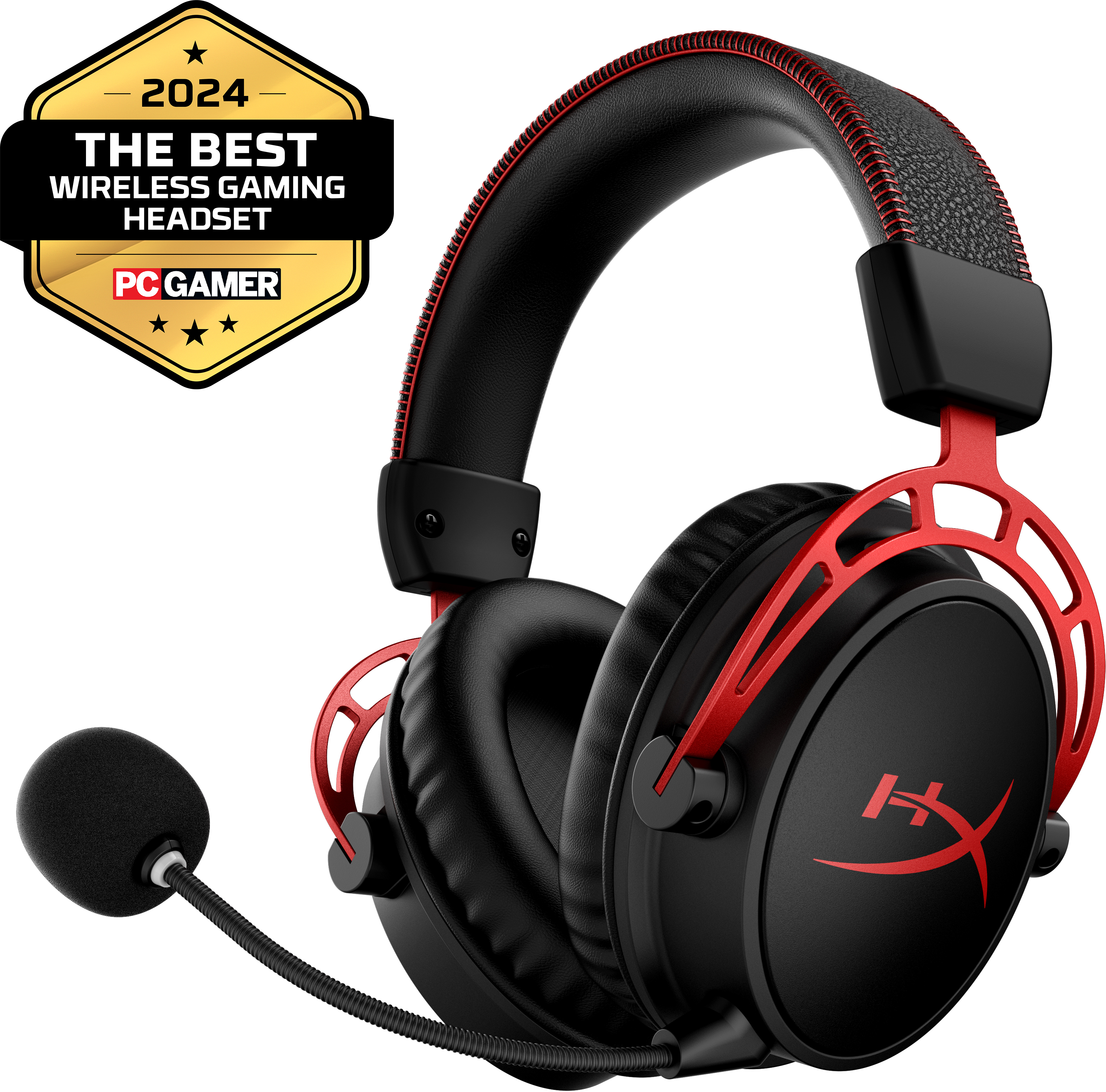 Игровая гарнитура HyperX Cloud Alpha WL, Black/Red (4P5D4AA) фото 2