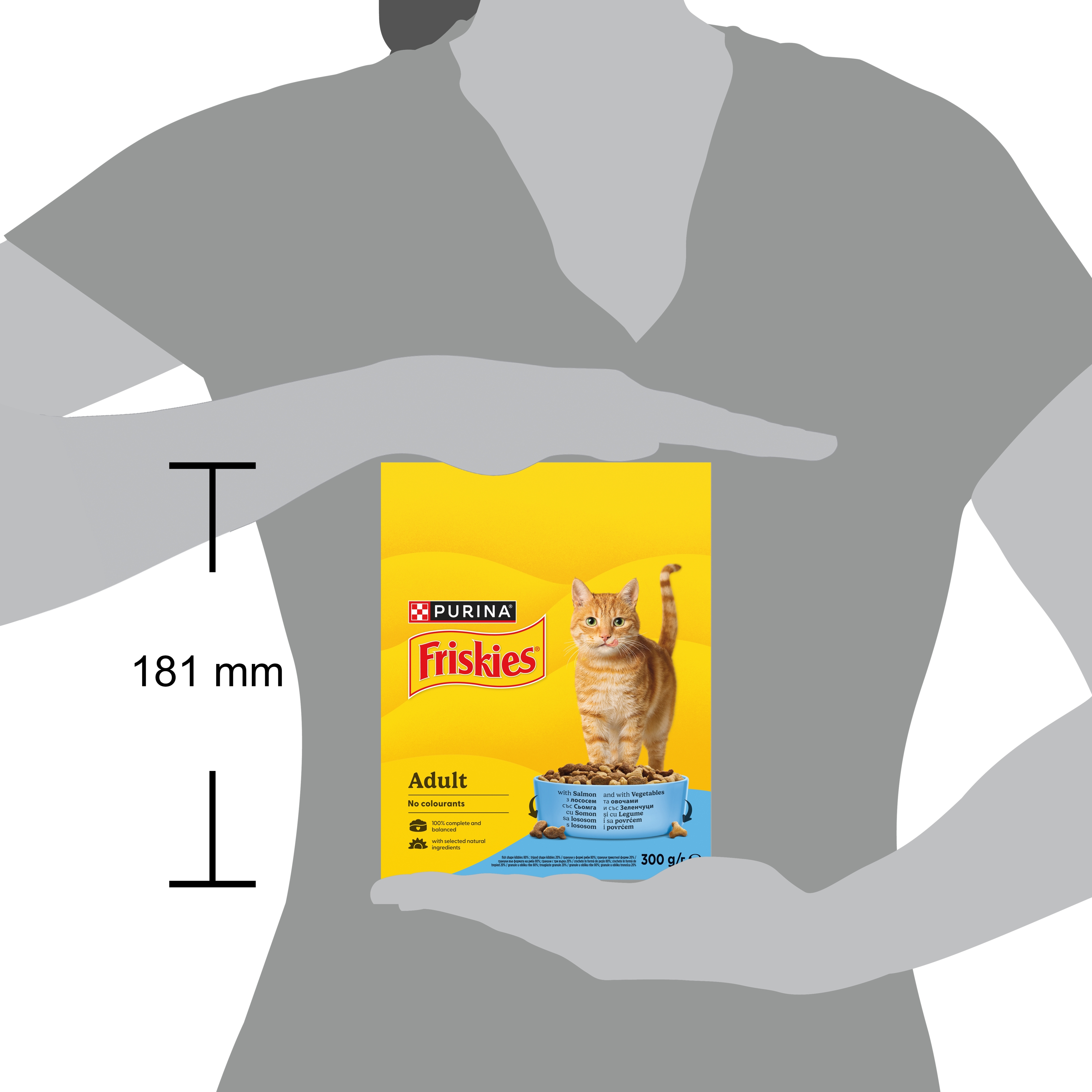 Корм сухой для котов Friskies Indoor с лососем и овощами 300г фото 8