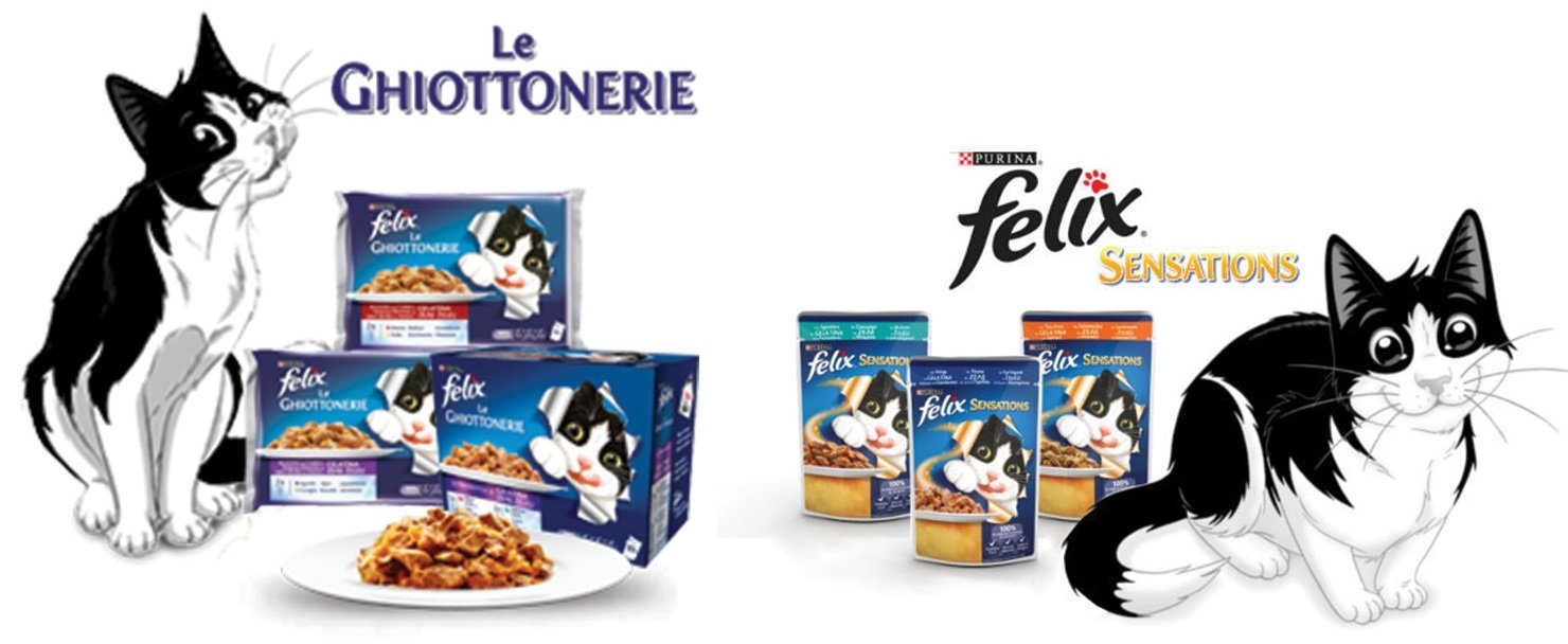 Вологий корм для кішок Felix Agail шматочки в желе з яловичиною та куркою 4x100гфото4