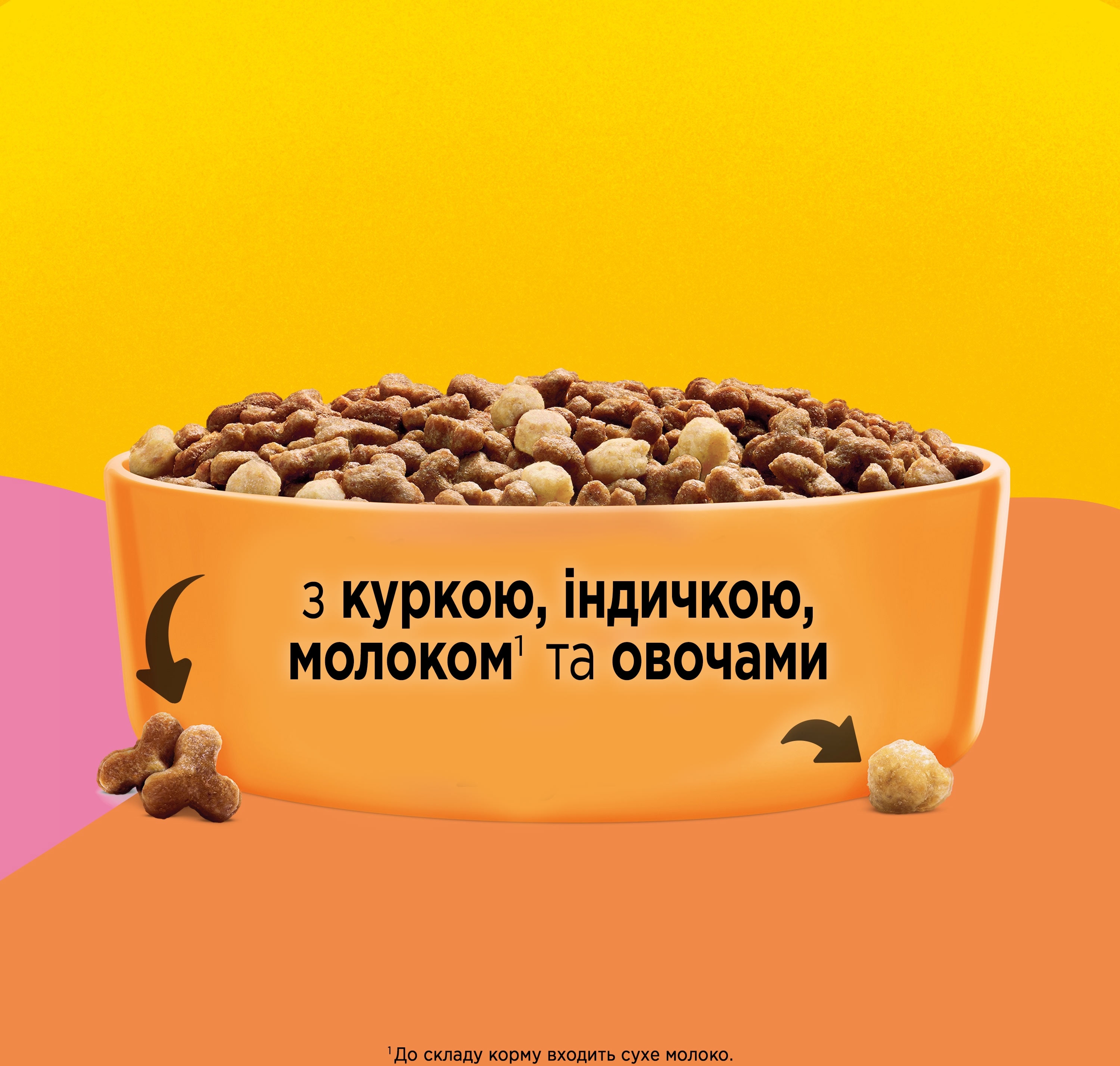 Сухий корм для кошенят Friskies Junior з куркою, індичкою, молоком і овочами 300 гфото