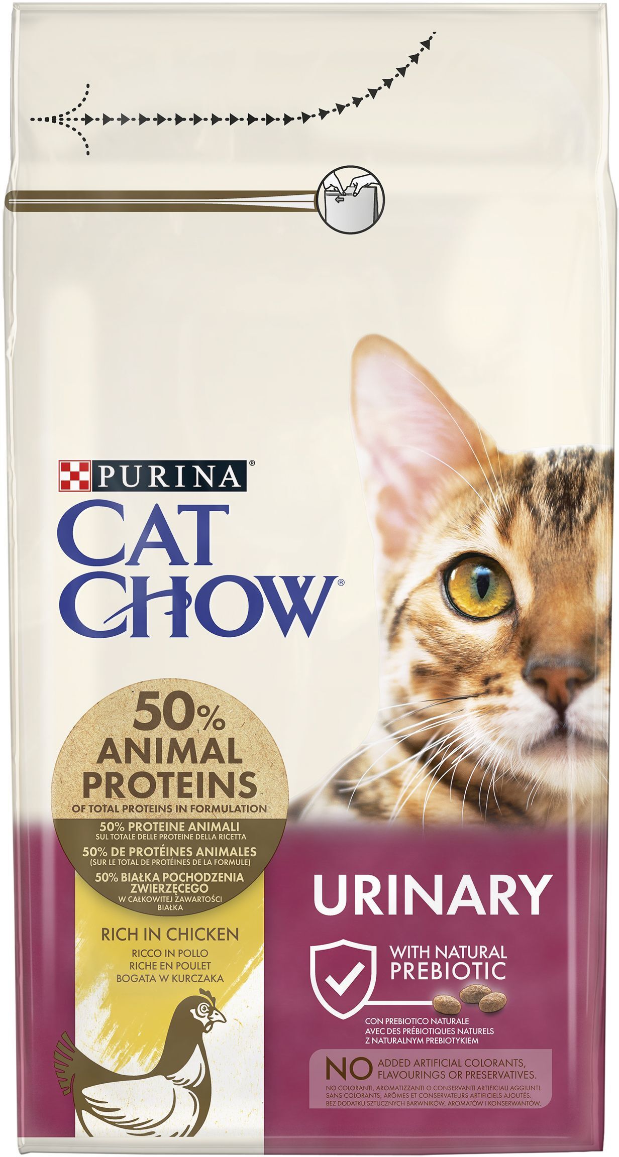 Сухий корм для котів Cat Chow Urinary Tract Health з куркою 1,5кгфото