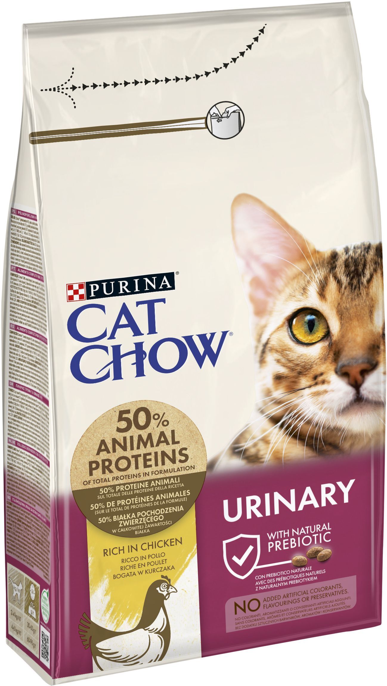 Сухий корм для котів Cat Chow Urinary Tract Health з куркою 1,5кгфото