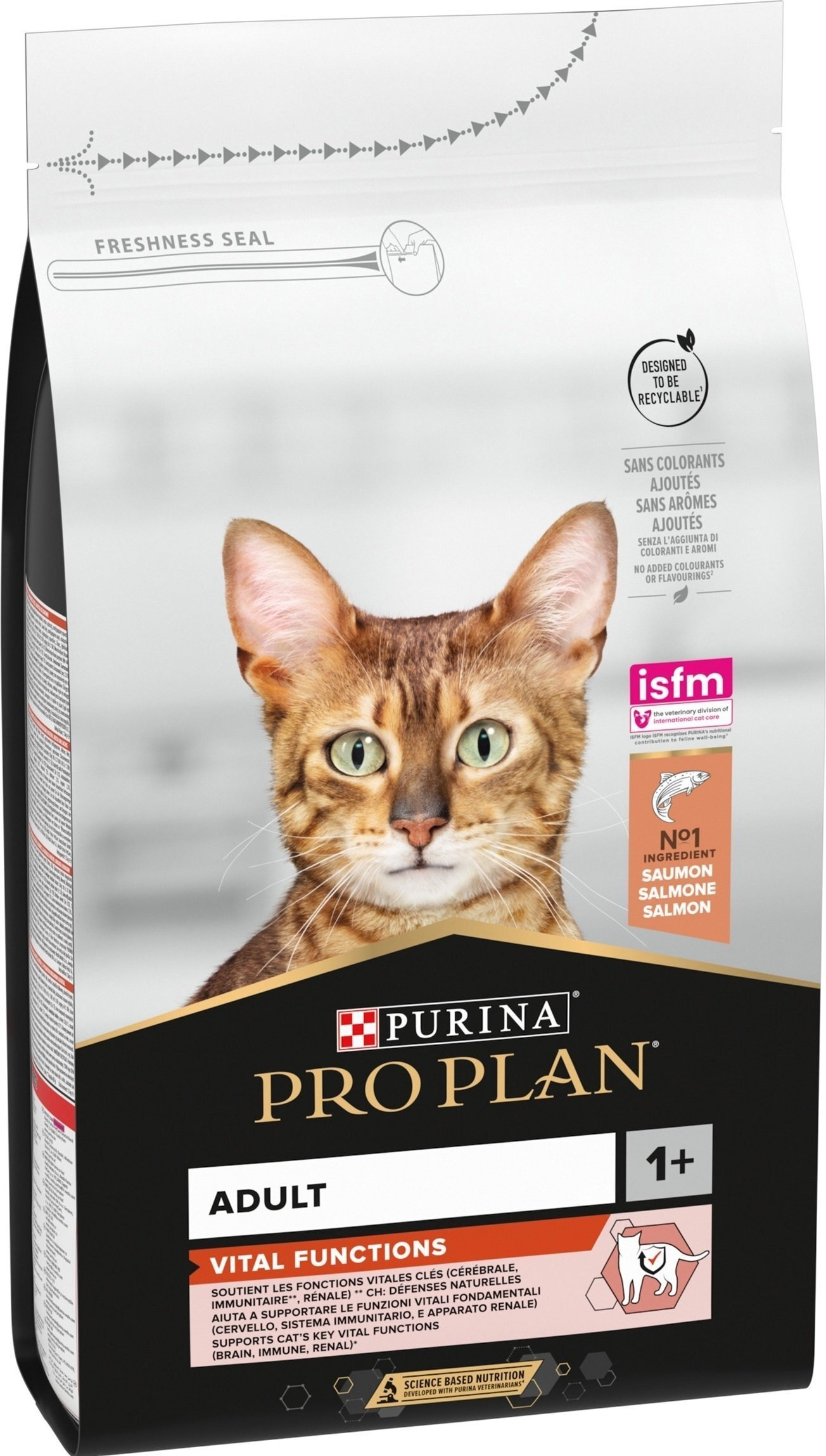 Сухий корм для котів Purina Pro Plan Plan Cat Original Adult с лососем 1.5 кгфото