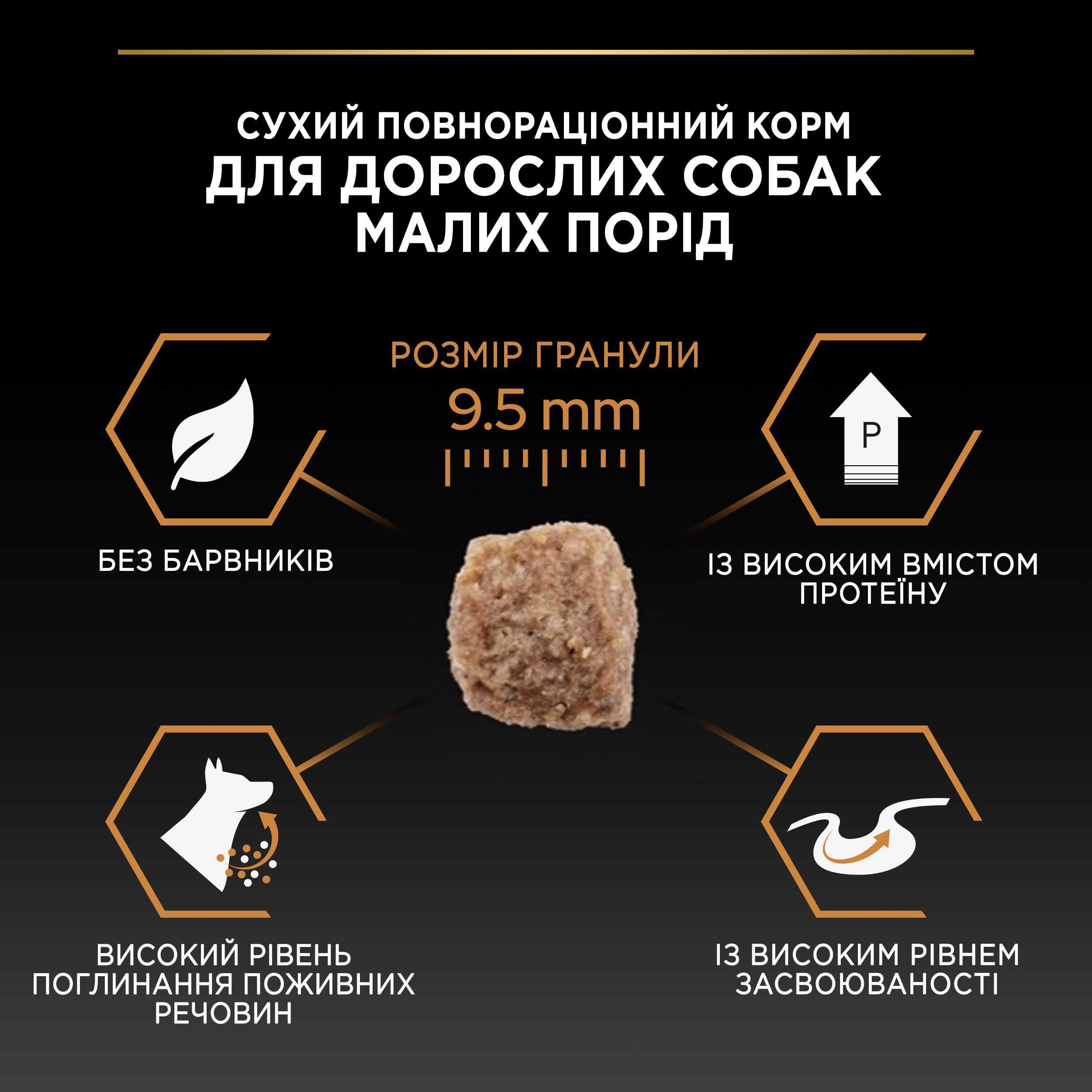 Сухий корм для дорослих собак дрібних порід Purina Pro Plan Small&amp;Mini Adult з куркою 7 кгфото