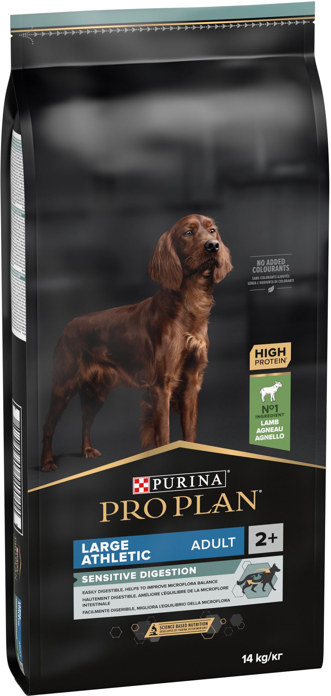 Сухий корм для собак великих порід з атлетичною тілобудовою Purina ProPlan Large Athletic з ягням 14 кгфото