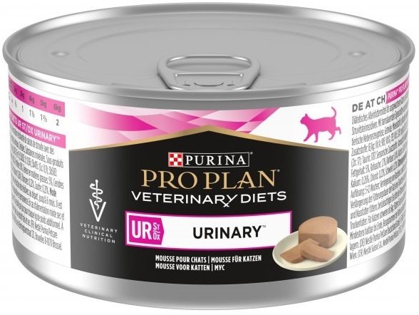 Влажный корм для кошек с проблемами мочеполовой системой Purina Pro Plan Veterinary Diets с индюшкой 195 г фото 2