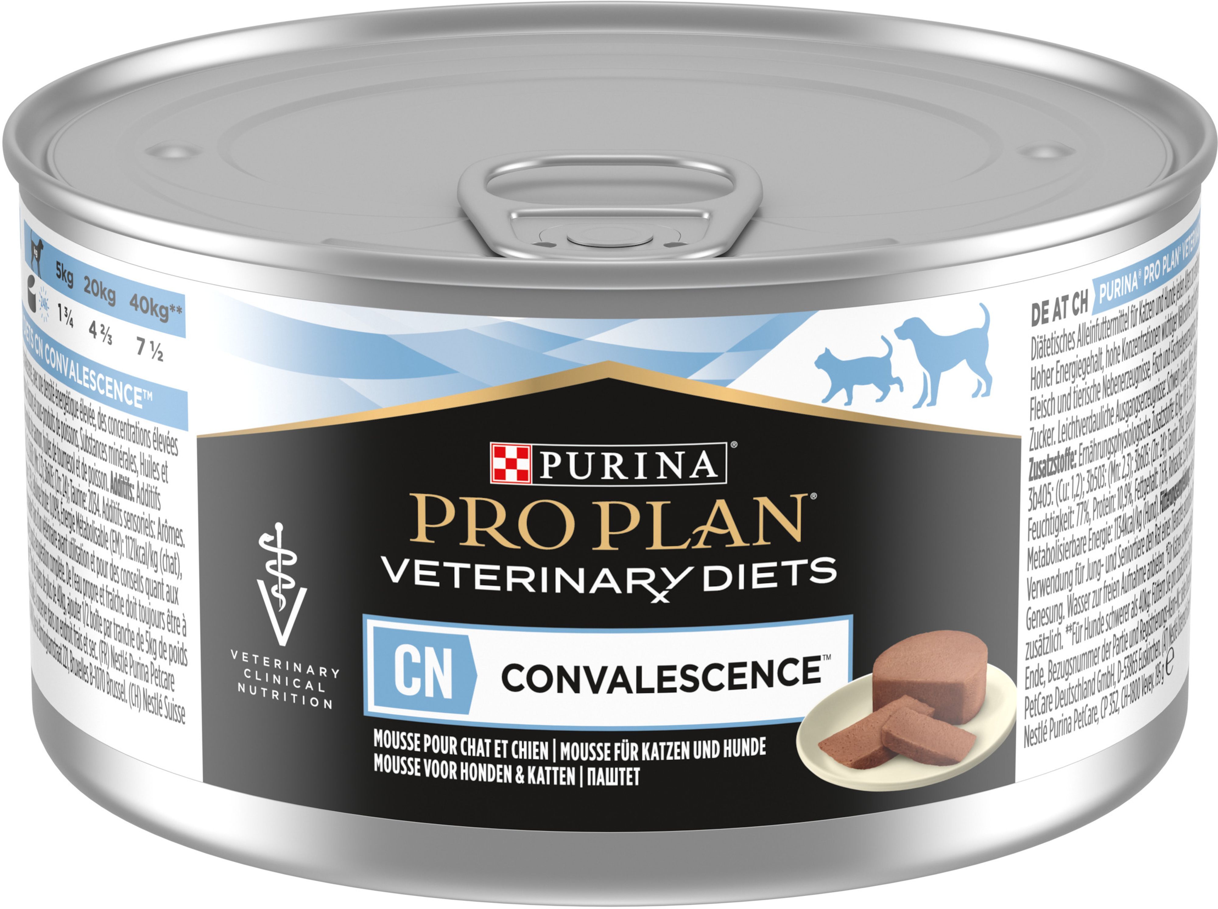 Влажный корм для котов Purina Pro Plan Veterinary Diets CN Convalescence после операций 195 г фото 