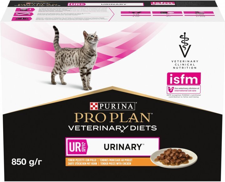 Влажный корм Purina Veterinary Diets Urinary для кошек, при заболевании мочеполовой системы, с курицей, 85 г фото 2