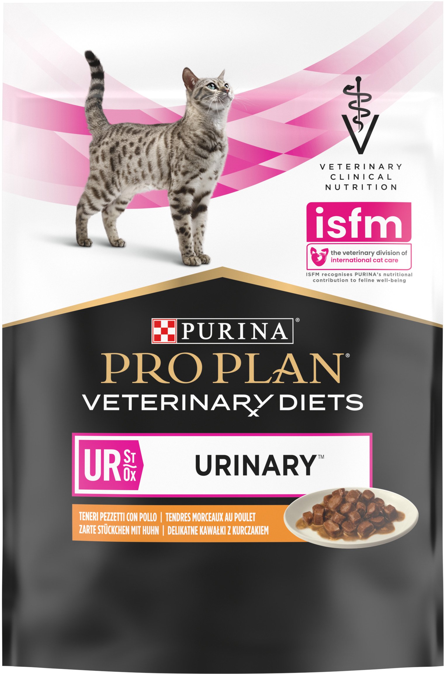 Влажный корм Purina Veterinary Diets Urinary для кошек, при заболевании мочеполовой системы, с курицей, 85 г фото 4