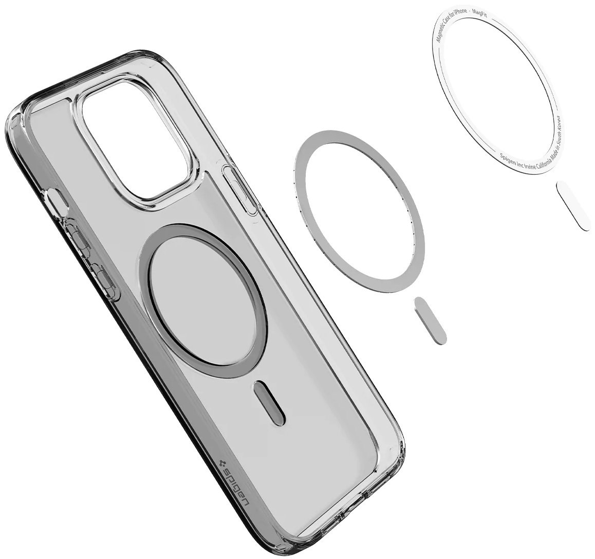 Чехол Spigen для Apple iPhone 14 Pro Max Ultra Hybrid MagFit, Frost Black (ACS05582) фото 4