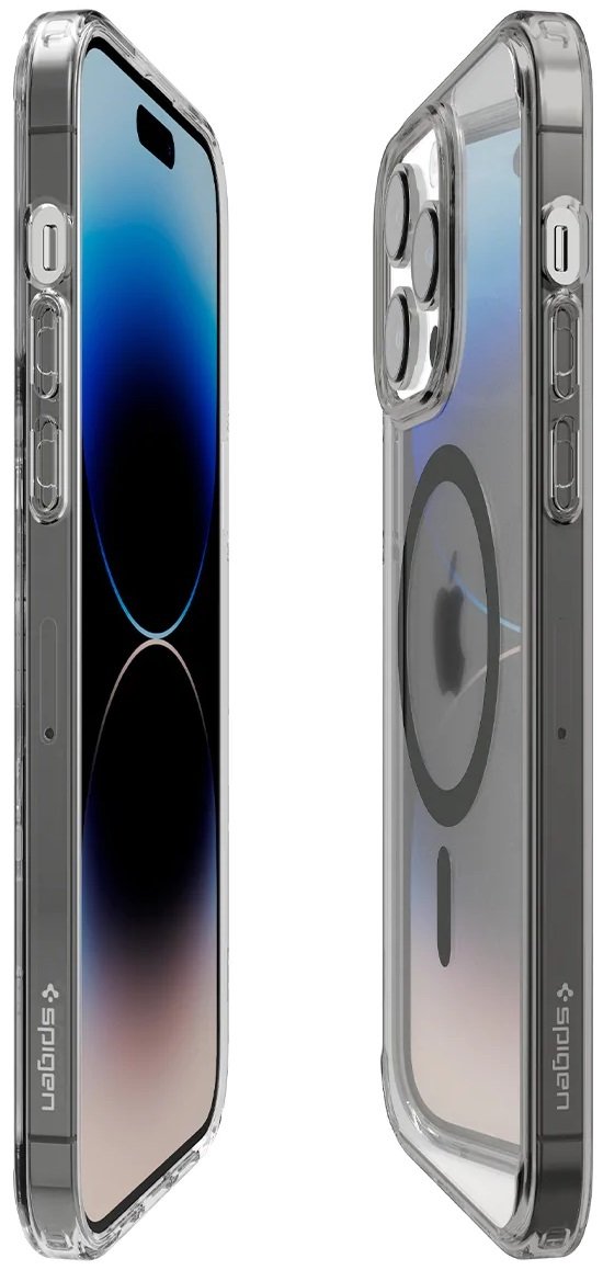 Чехол Spigen для Apple iPhone 14 Pro Max Ultra Hybrid MagFit, Frost Black (ACS05582) фото 5